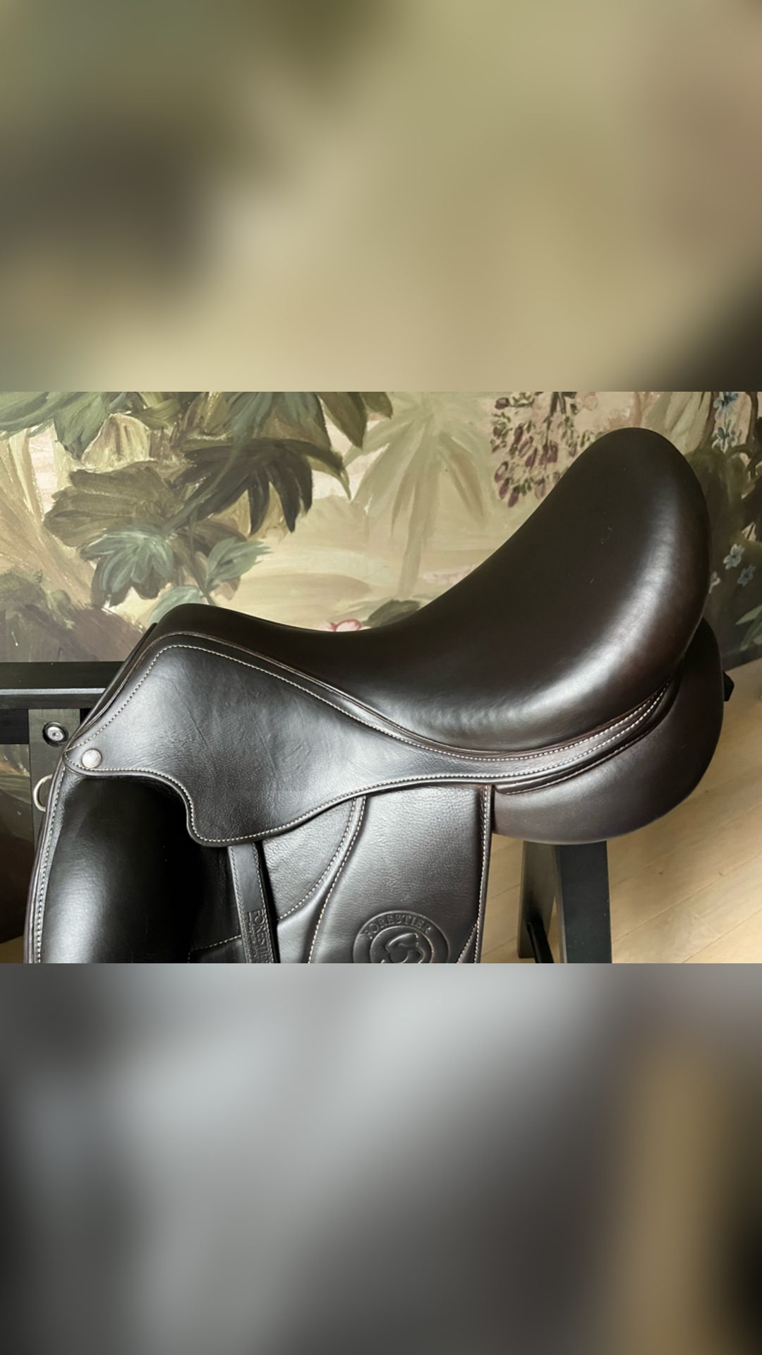 Selle Dressage AACHEN Forestier 17,5 buffle, média 2