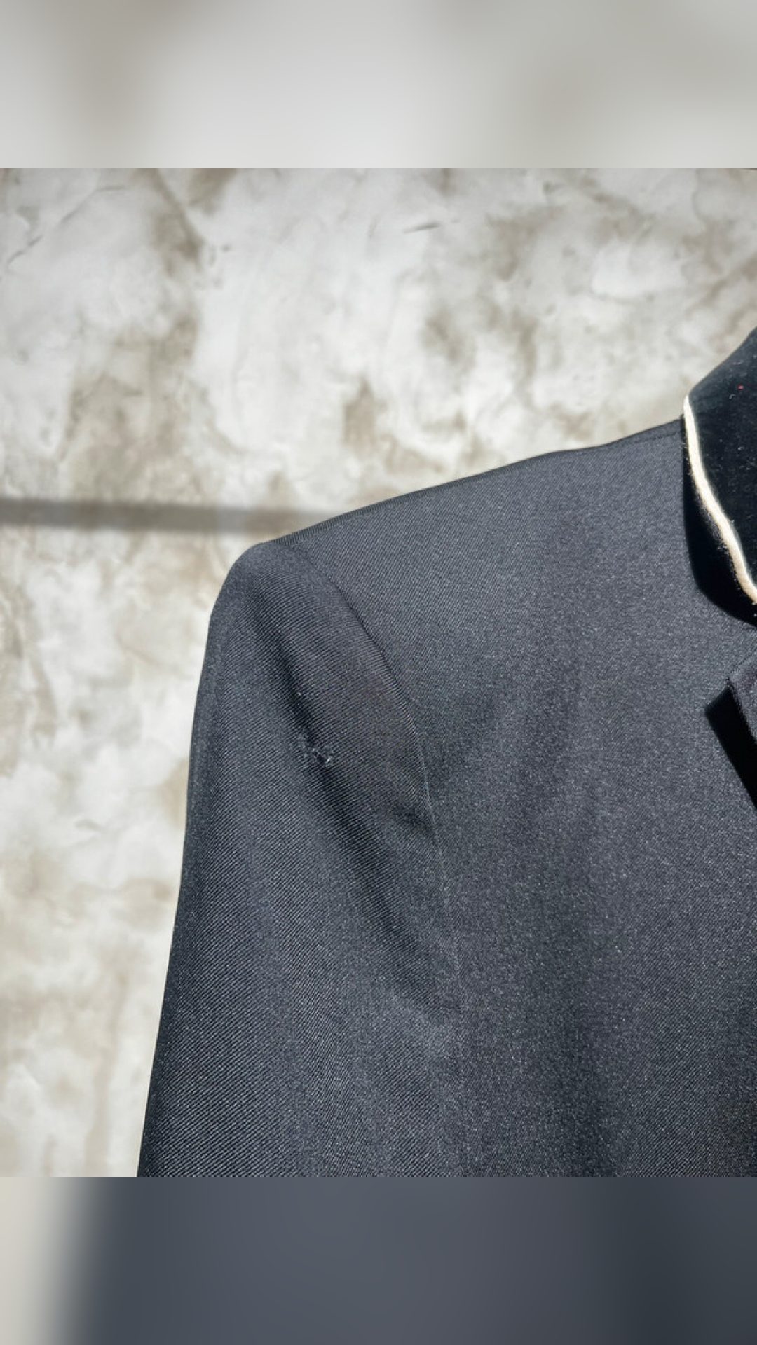 SARM Hippique - vintage - blazer - taille 44 - noire, média 4