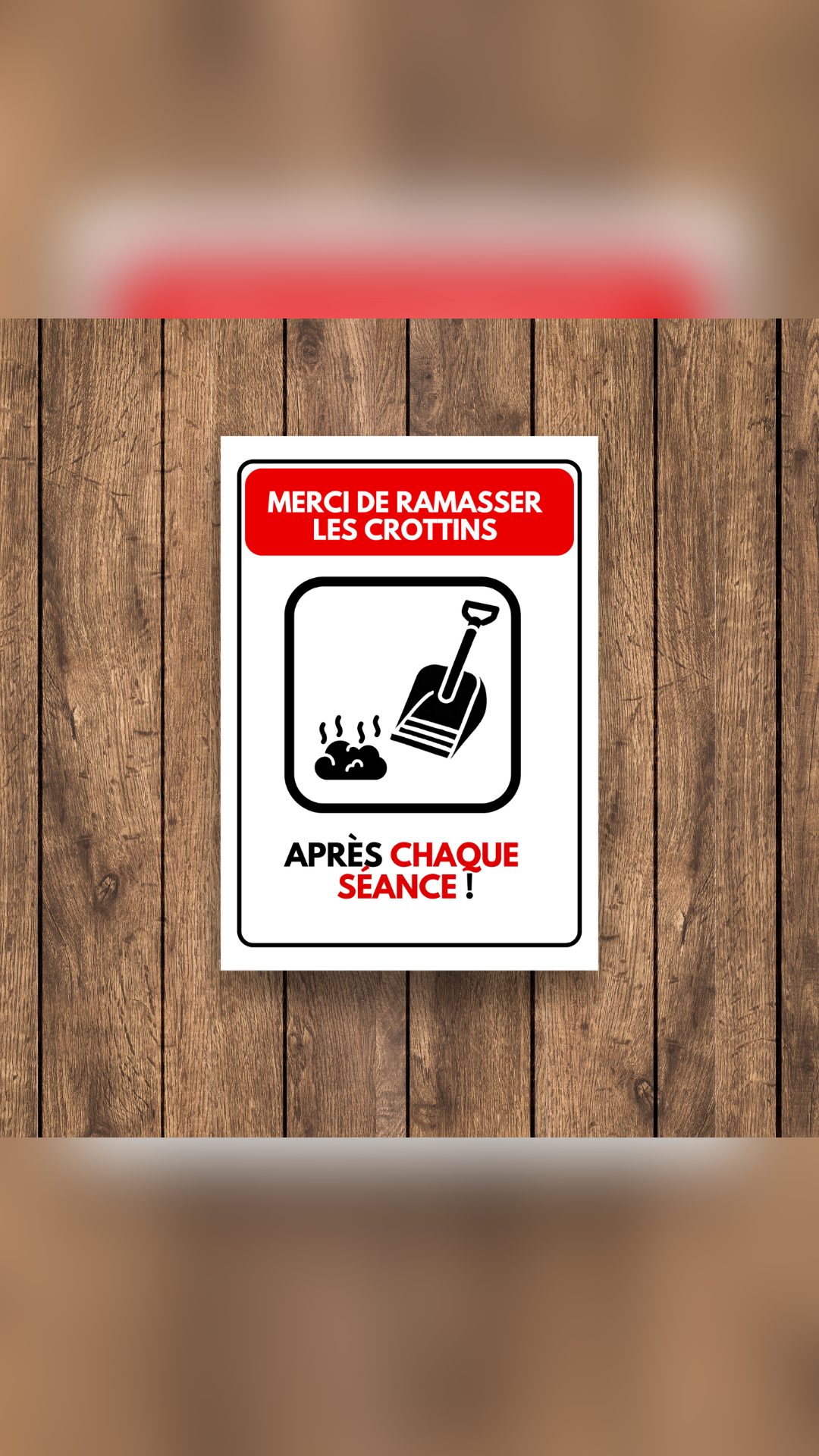 Pack 50 affiches signalétique à modifier, média 4