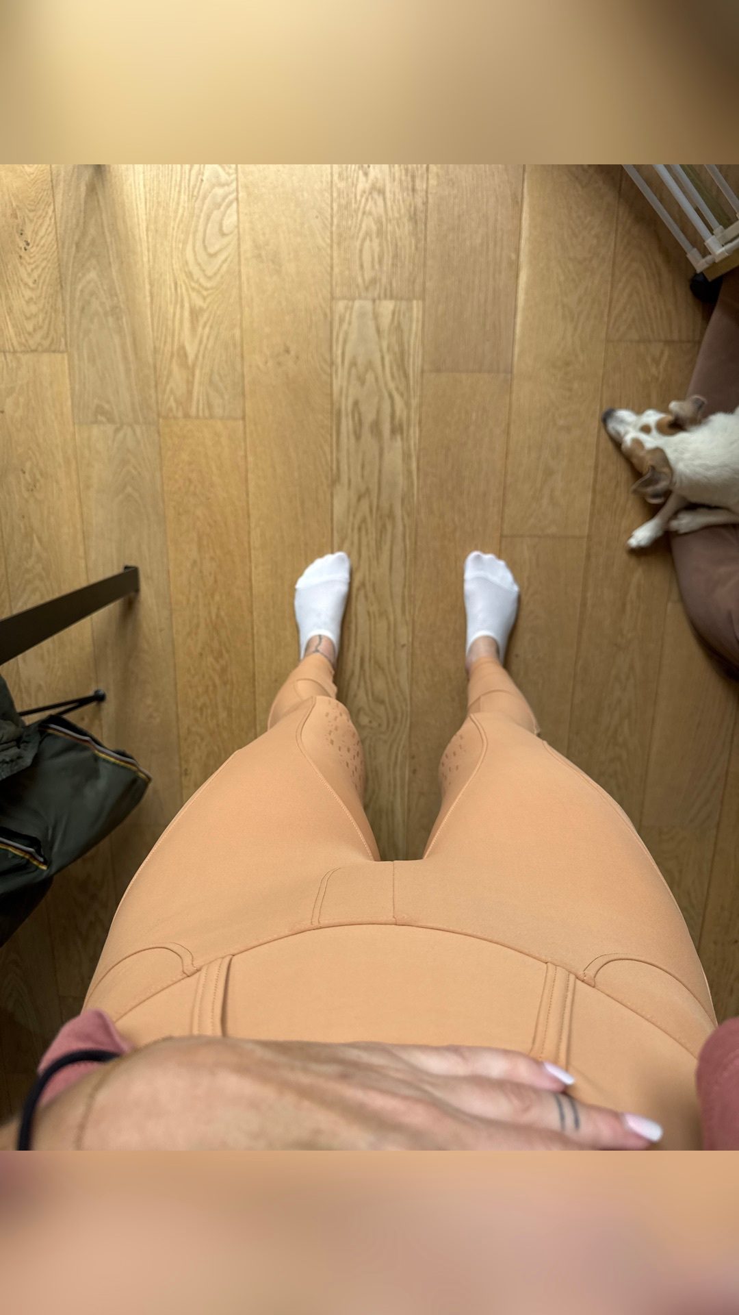 Legging Hazel Equestrian camel, média 4