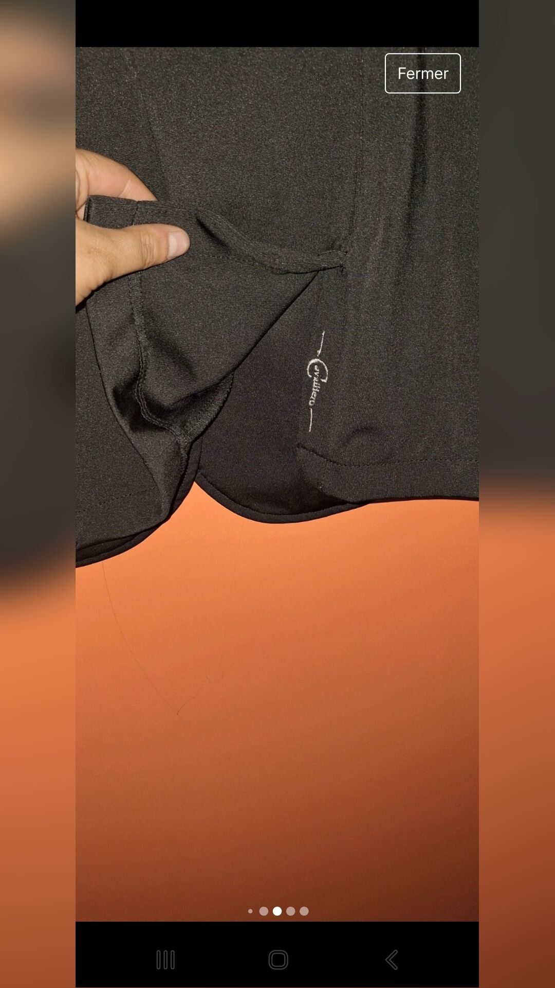 Veste de concours noire, média 5