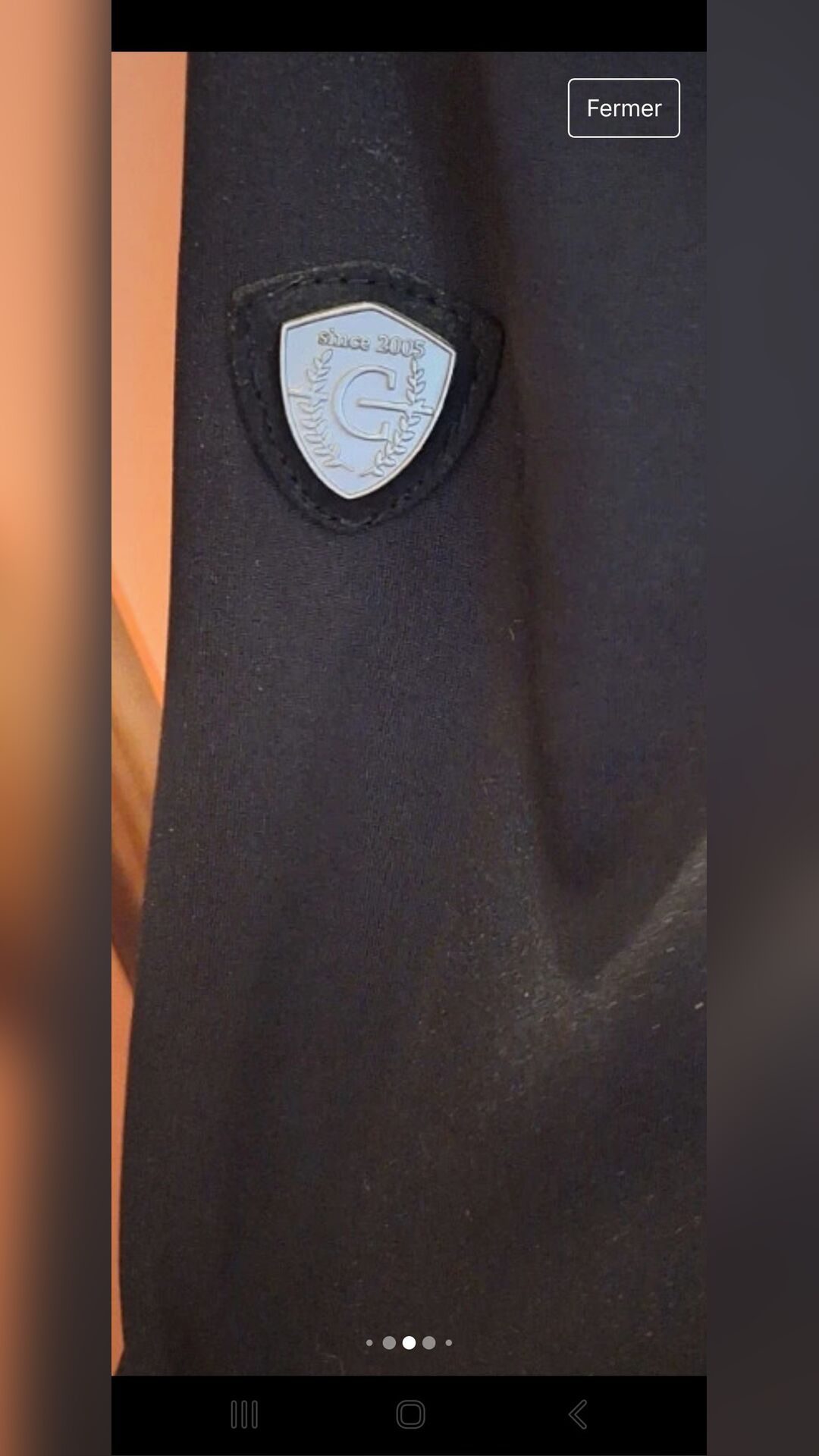 Veste de concours noire, média 4