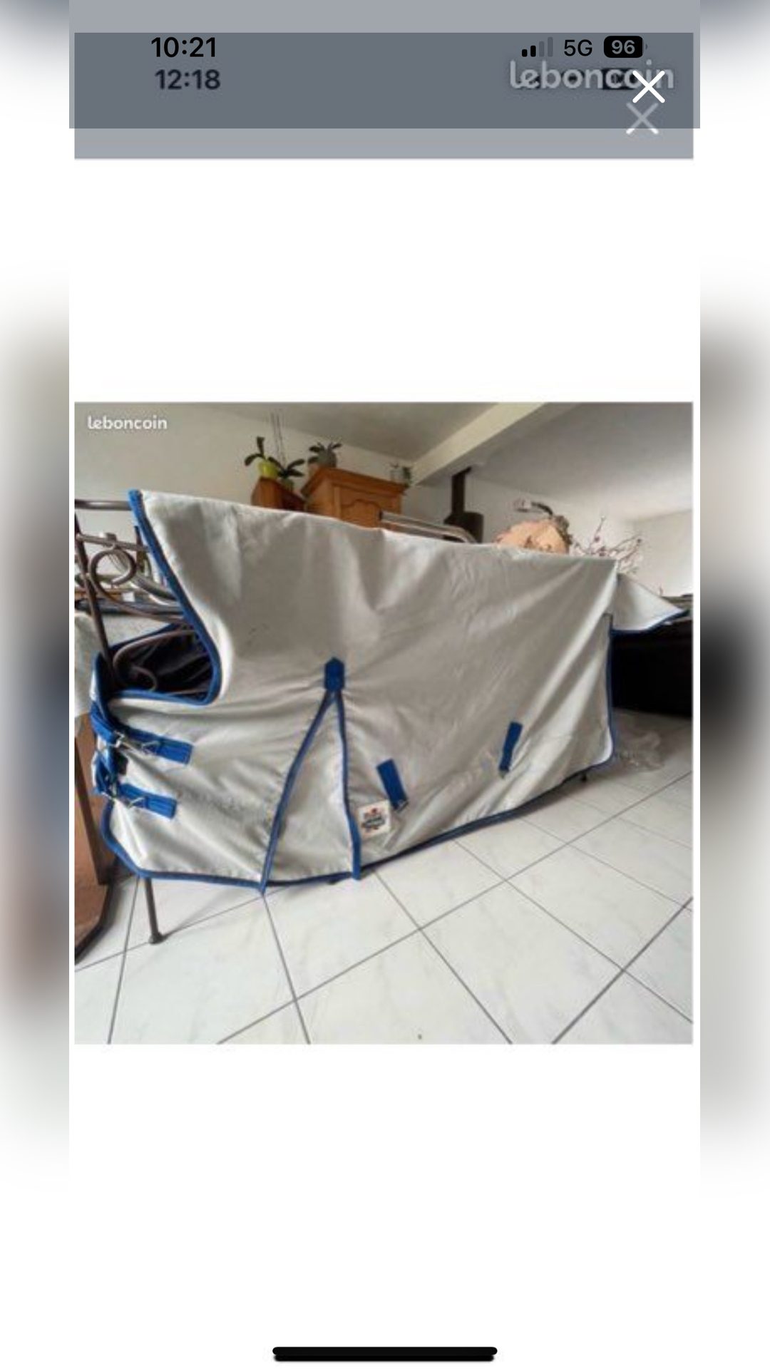 Couverture Equip'horse 400g 125cm, média 3