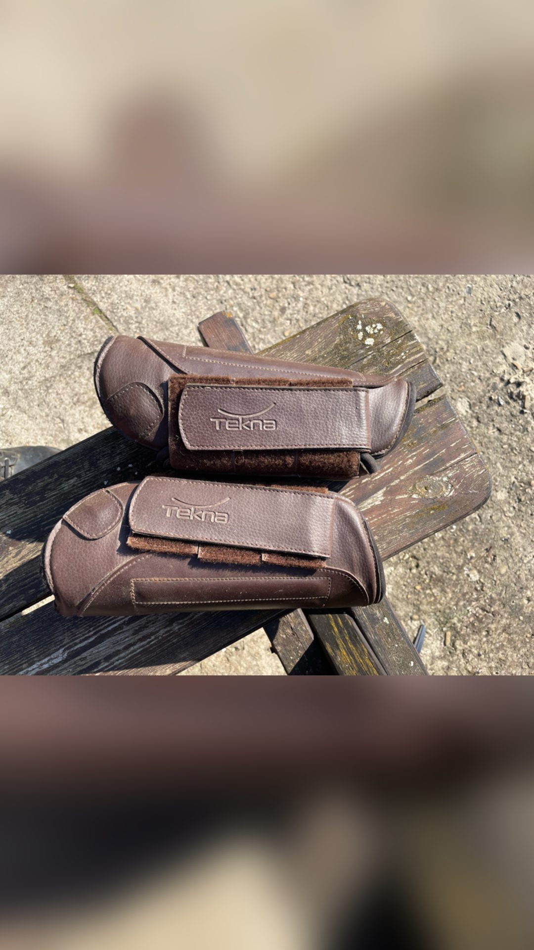 Guêtres cuir Tekna taille L, média 2