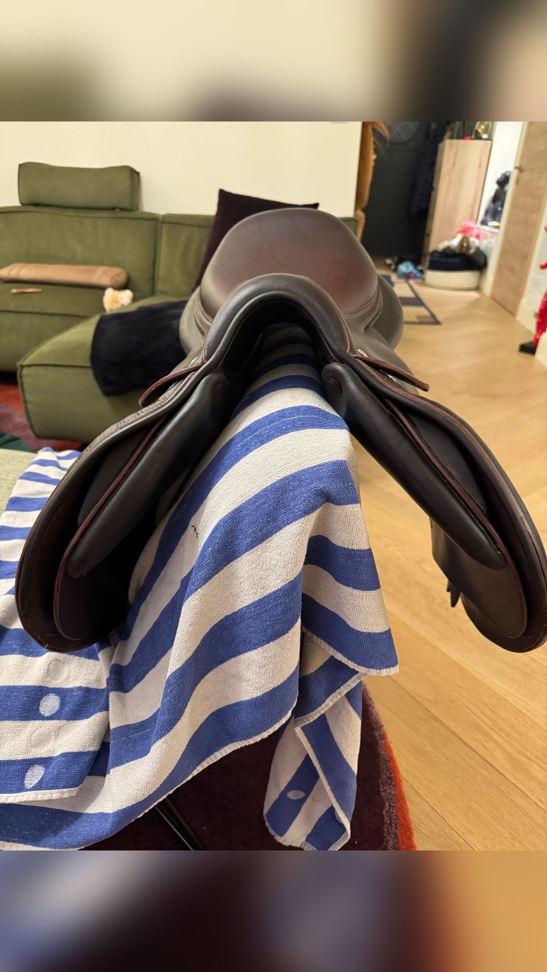 Selle Devoucoux Biarritz S 17,5, média 8