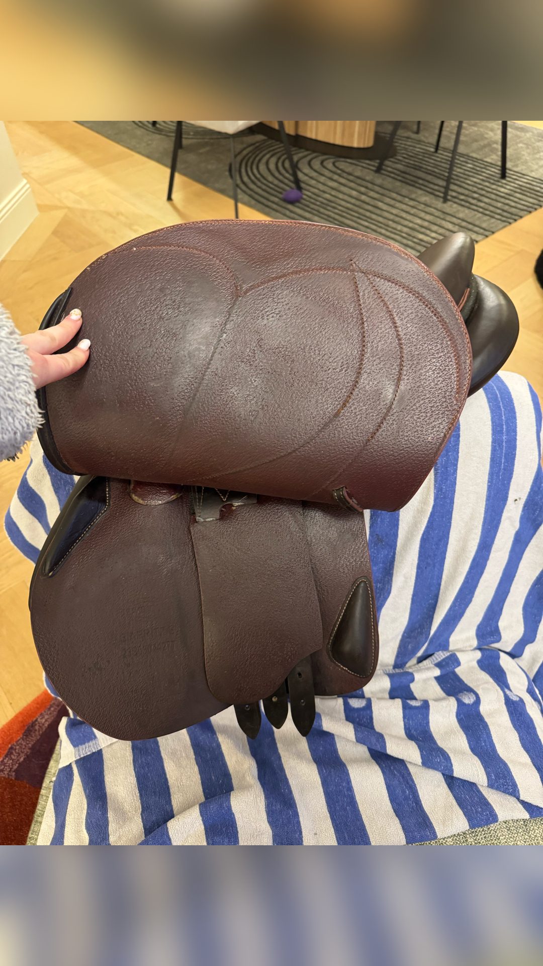 Selle Devoucoux Biarritz S 17,5, média 9