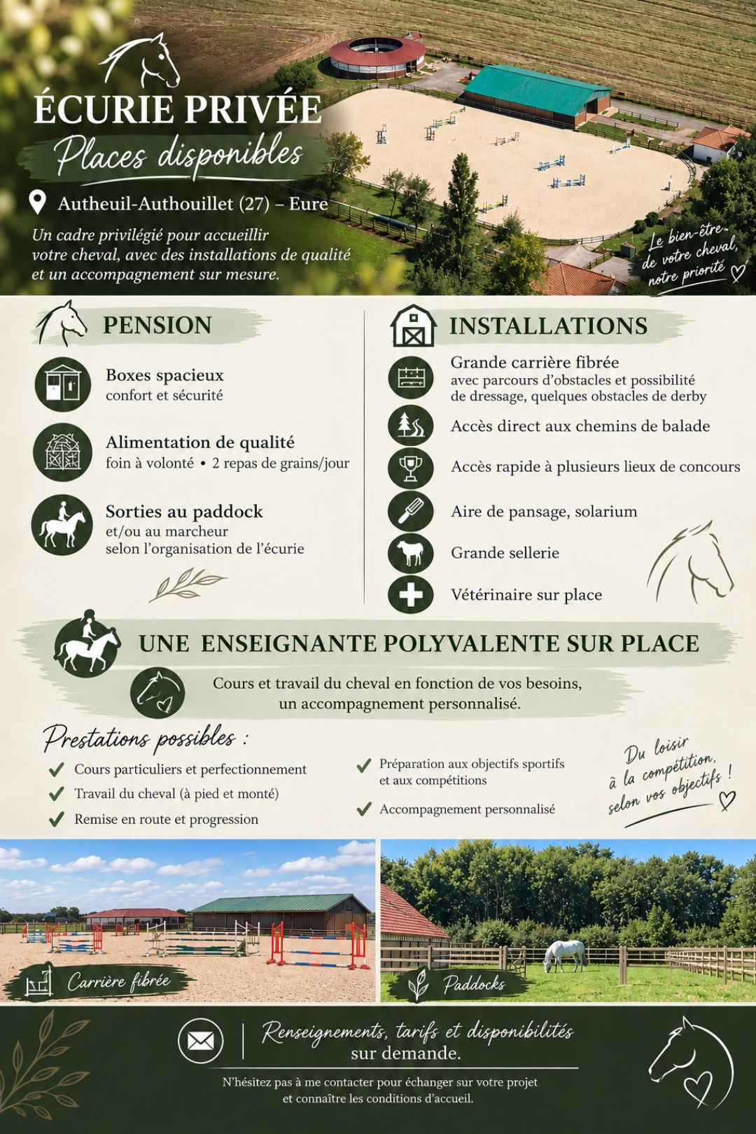 Pension écurie privé 27, média 2