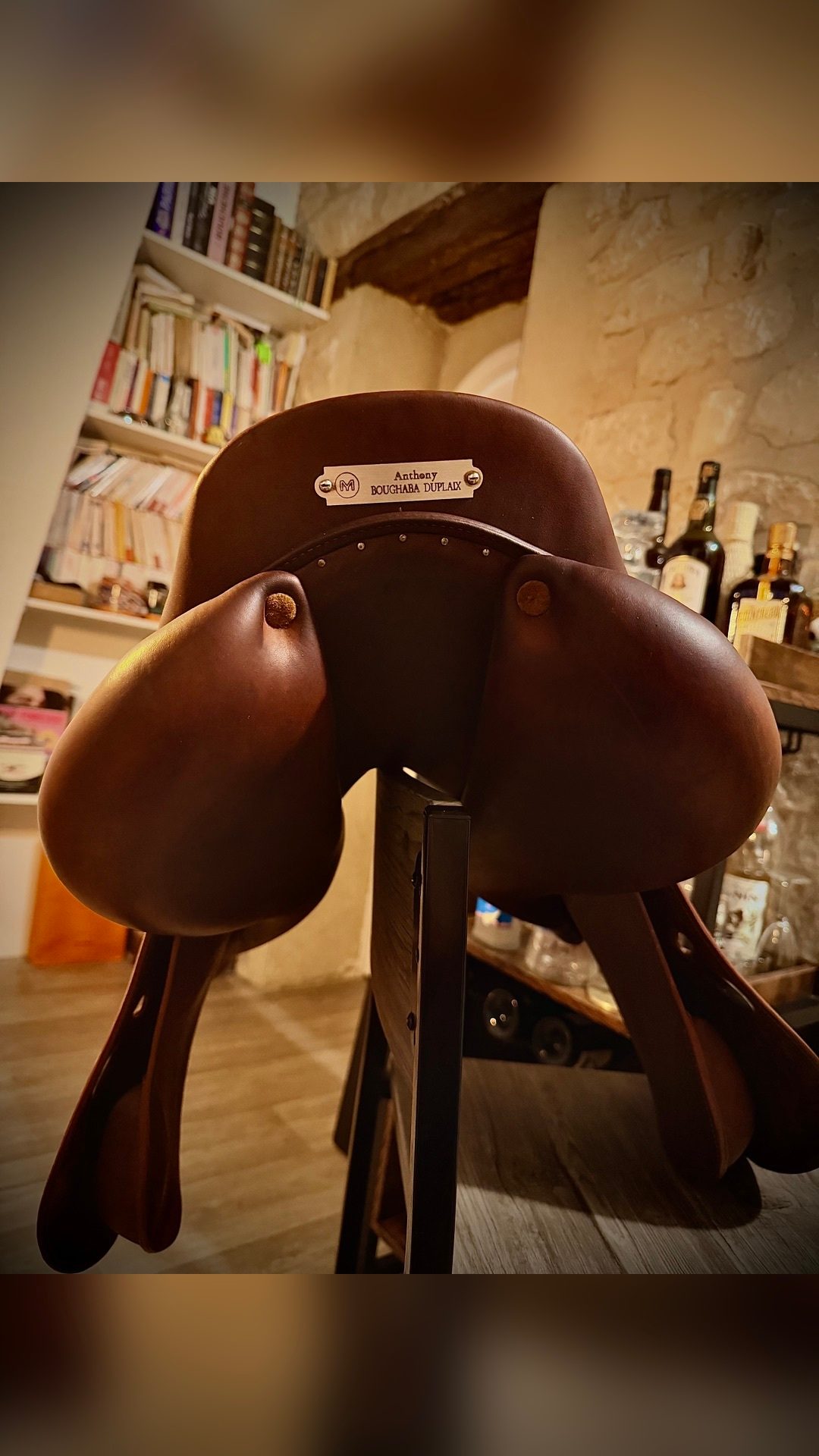 Selle Meyer 17 parfait état, média 6