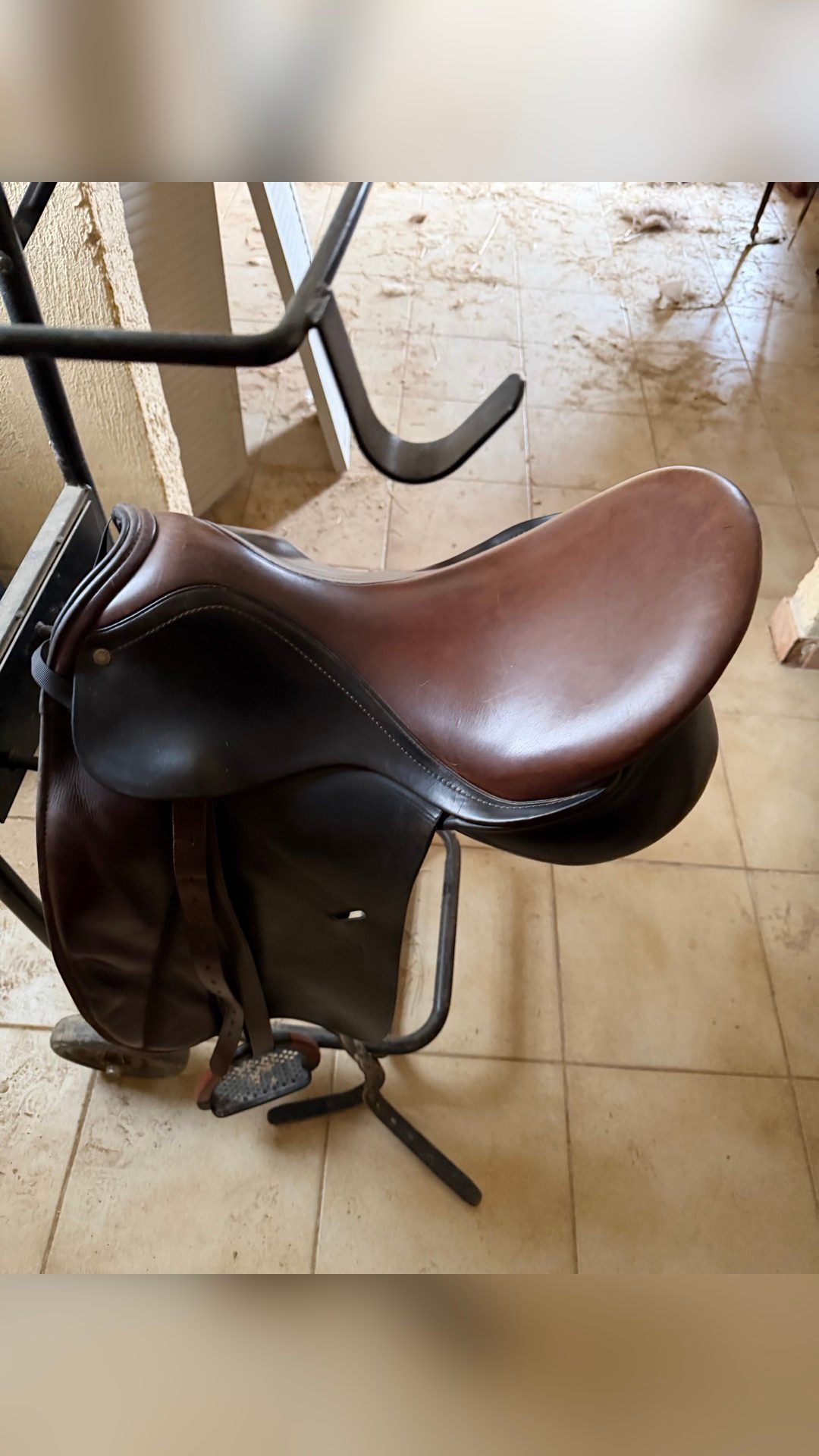 Selle de dressage 18pouce, média 2