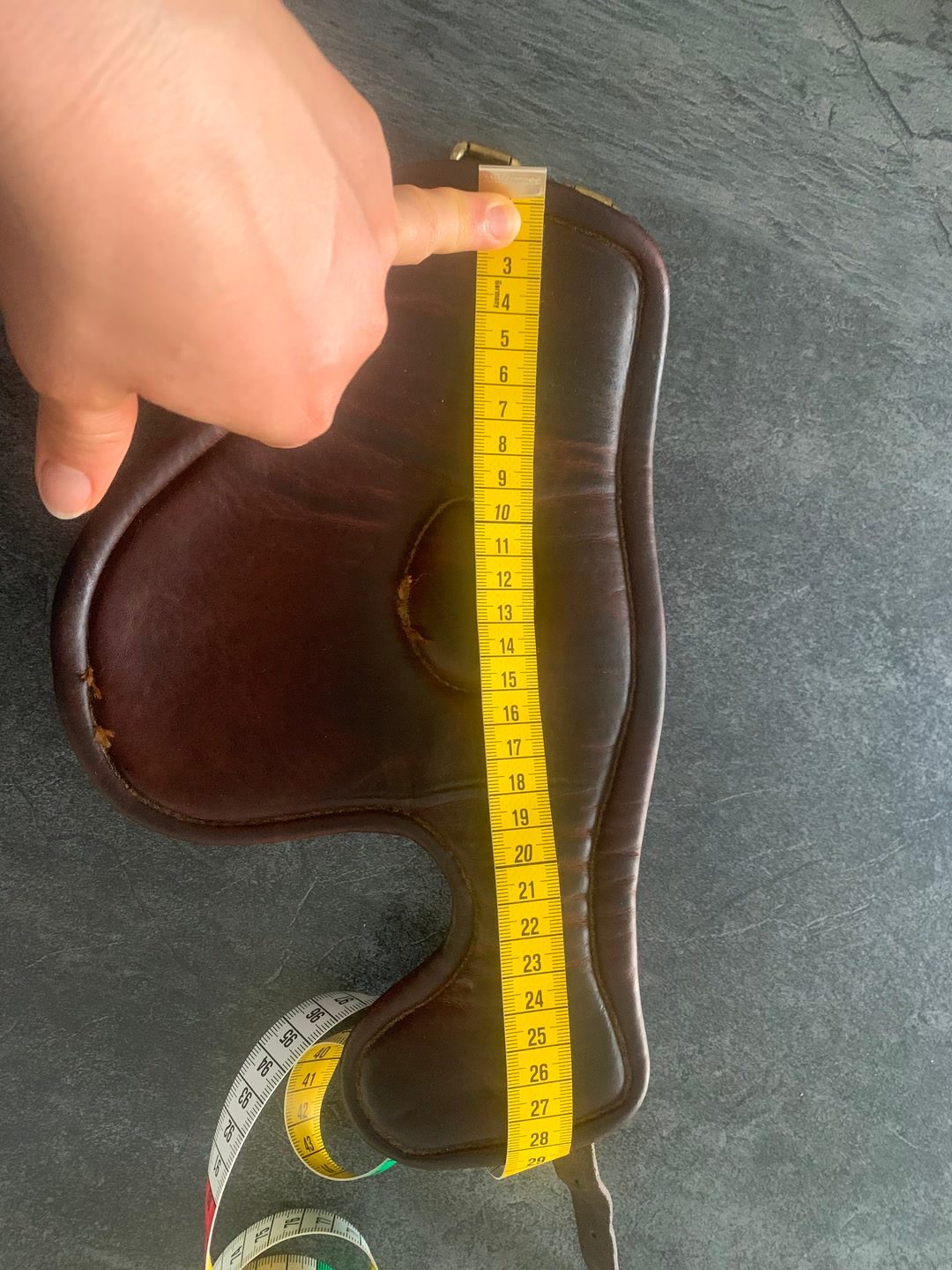 Bruno Delgrange Guêtres + Protège Boulet en cuir marron taille cheval, média 10