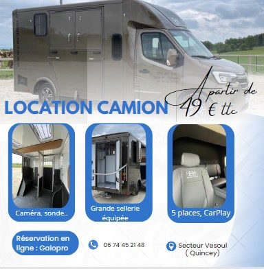 Location Camion VL stalle toutes options cabine 5 places, média 2