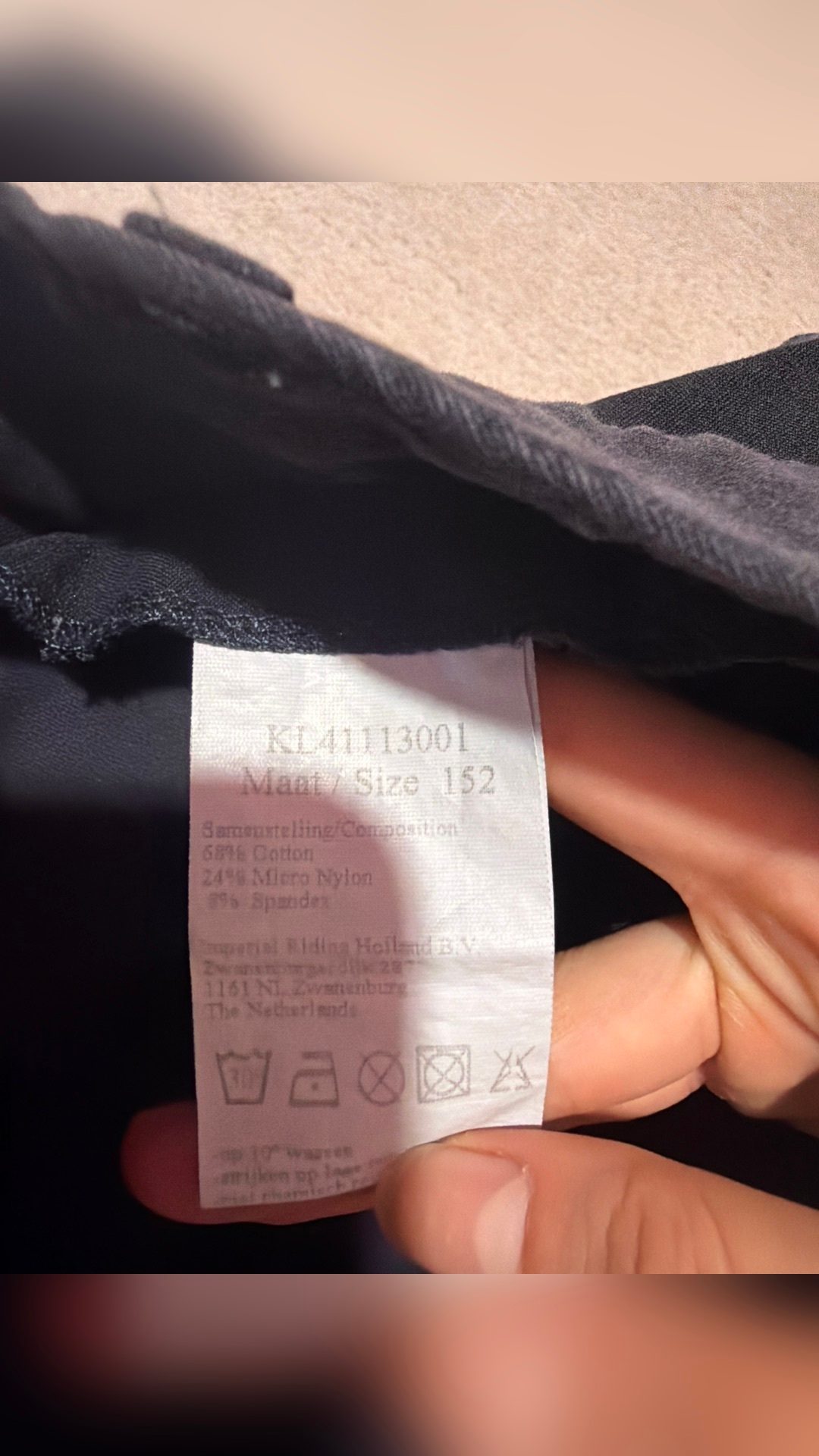 Pantalon bleu marine, média 5
