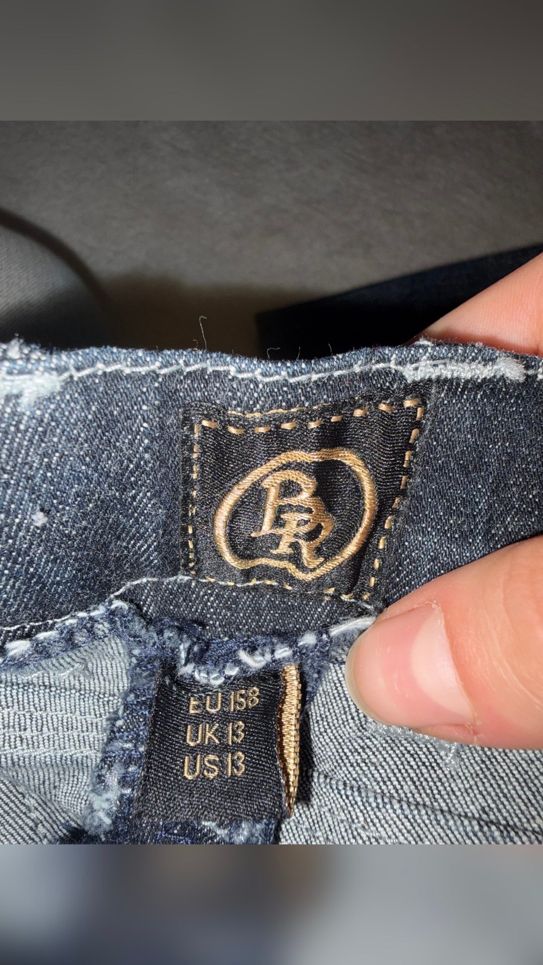 Pantalon d’équitation bleu marine, média 3