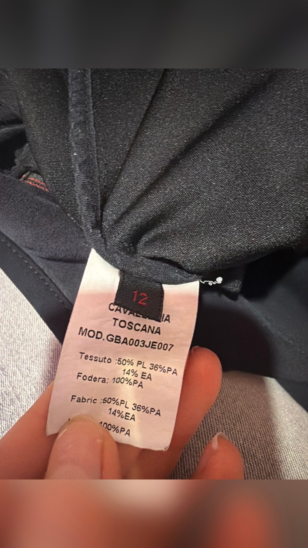 Veste de concours CSO Cavaleria Toscana, média 4