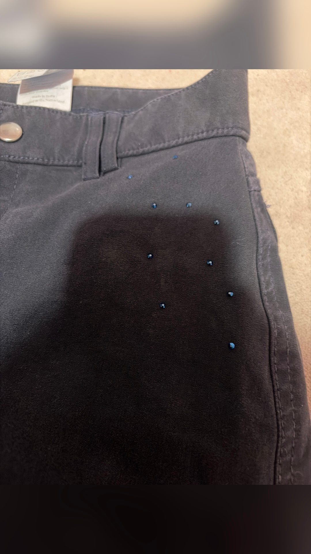 Pantalon bleu marine, média 2