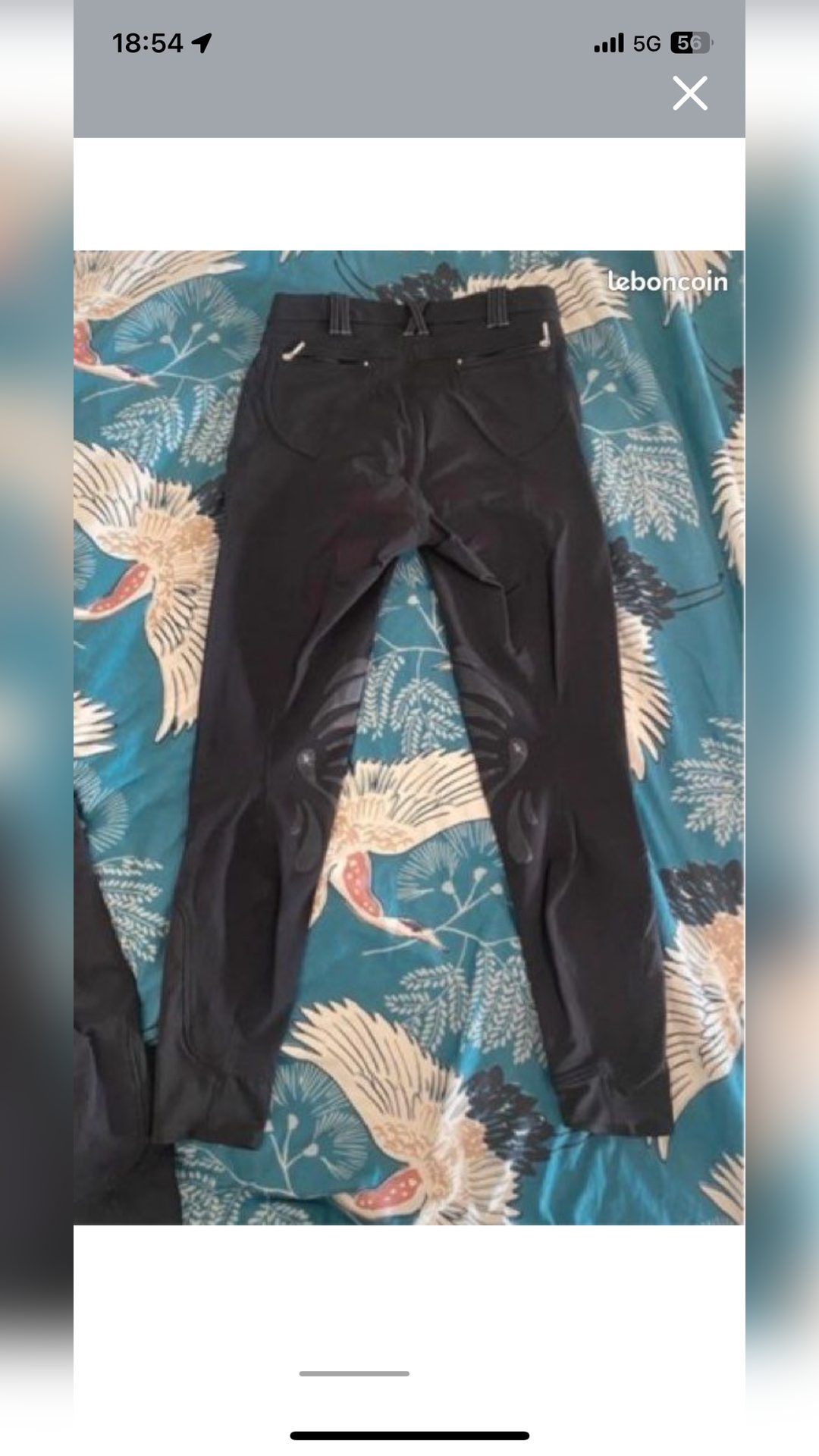 Pantalon équitation noir Time Rider, média 3