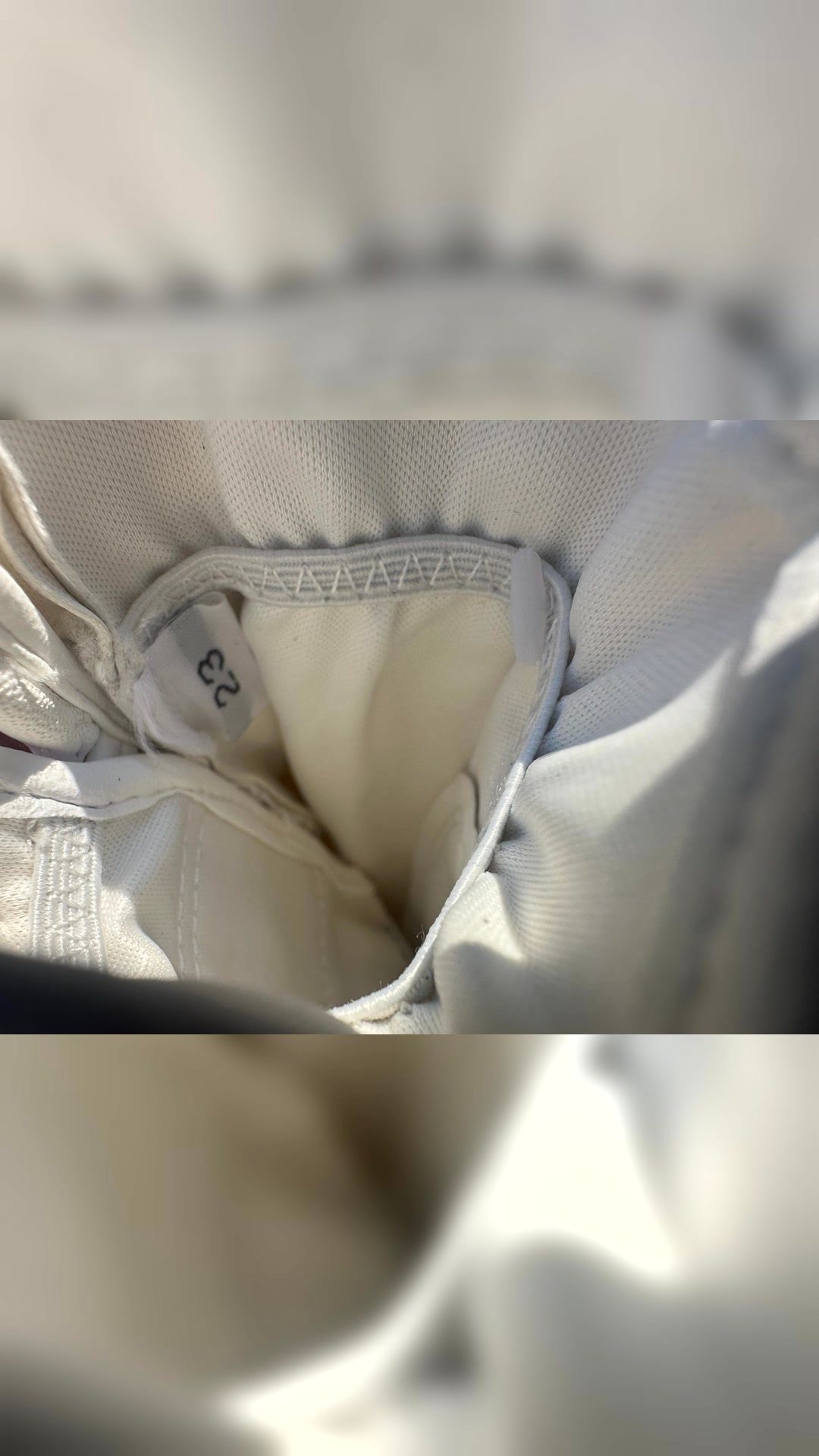 Gants blanc, média 3