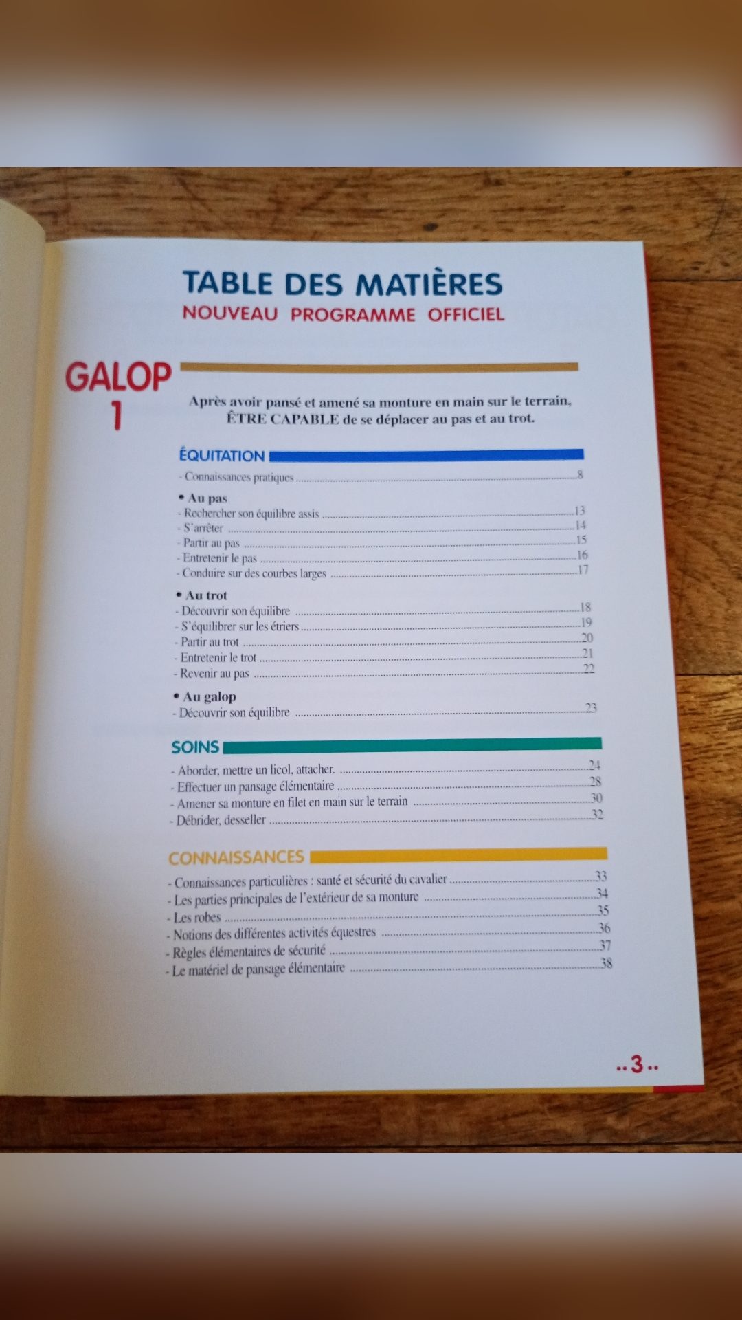 Livre passage des Galops de 1 à 4, média 2