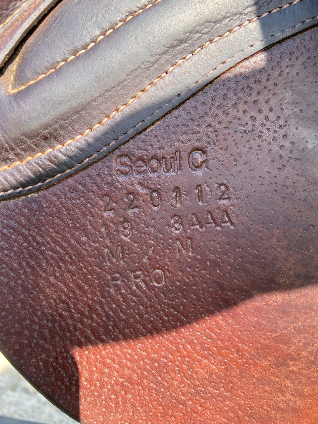 Selle forestier Séoul C 18pouces 2022, média 2