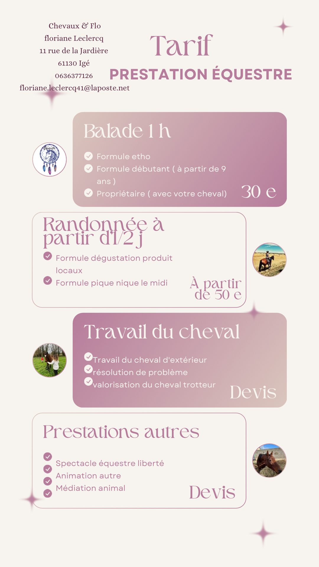 Prestation randonnée équestre, média 3