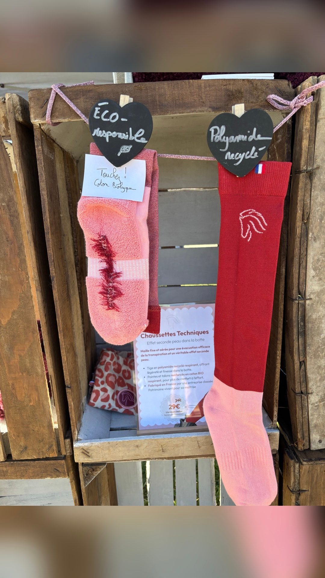 Chaussettes techniques Ecoresponsable ♻️, média 2