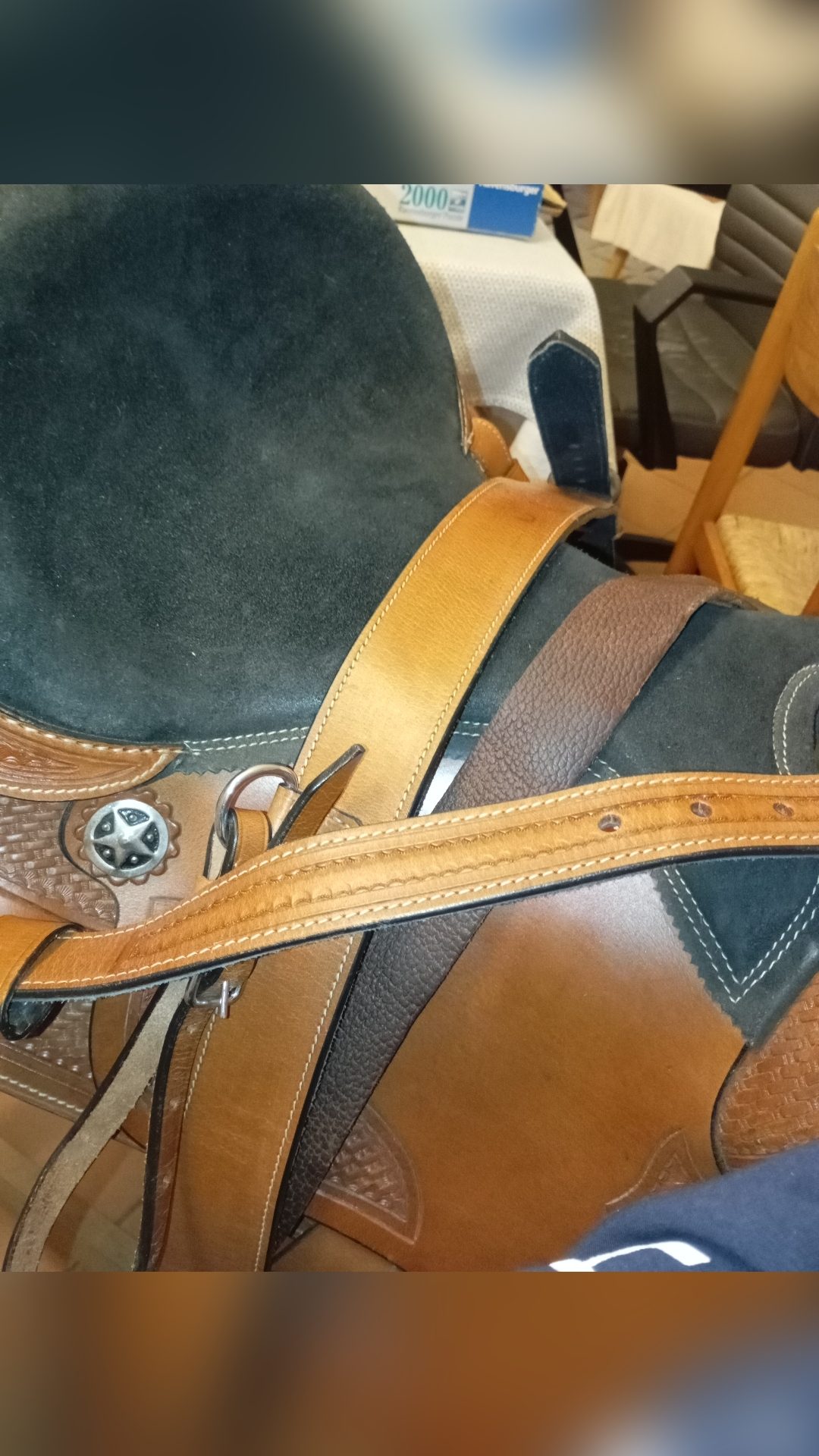 Selle western 16", média 8