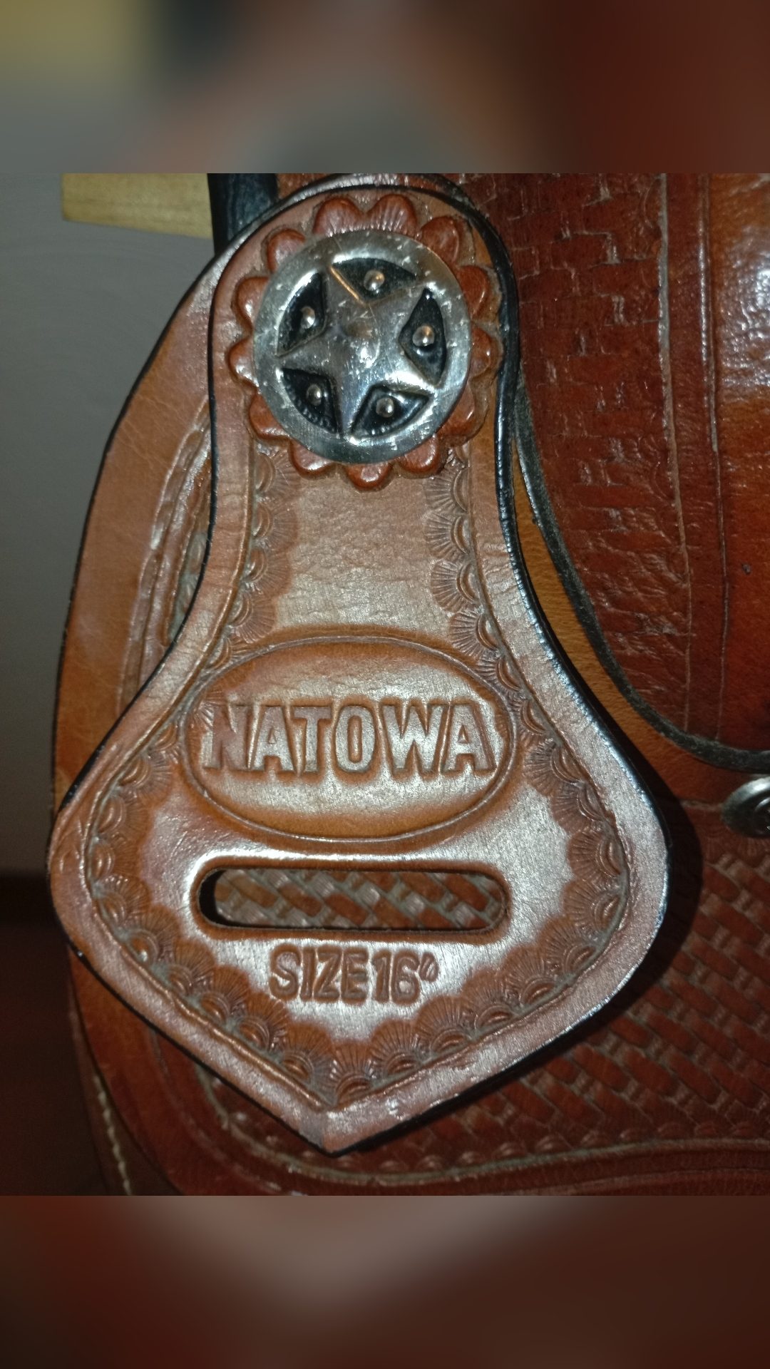 Selle western 16", média 2