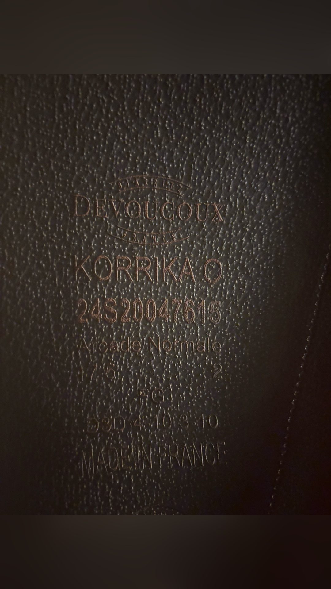 Devoucoux Korrika O, média 4