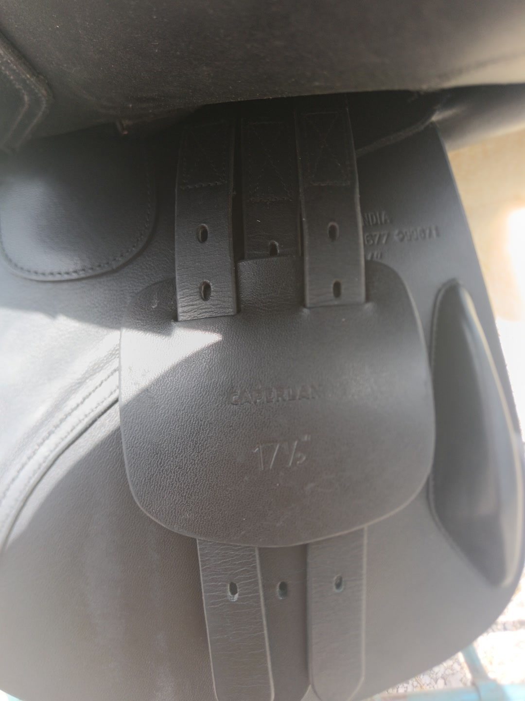 Selle en cuir Caperlan, média 4