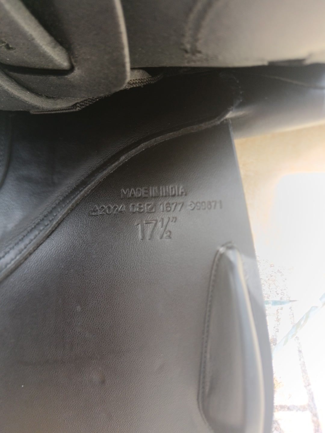 Selle en cuir Caperlan, média 5