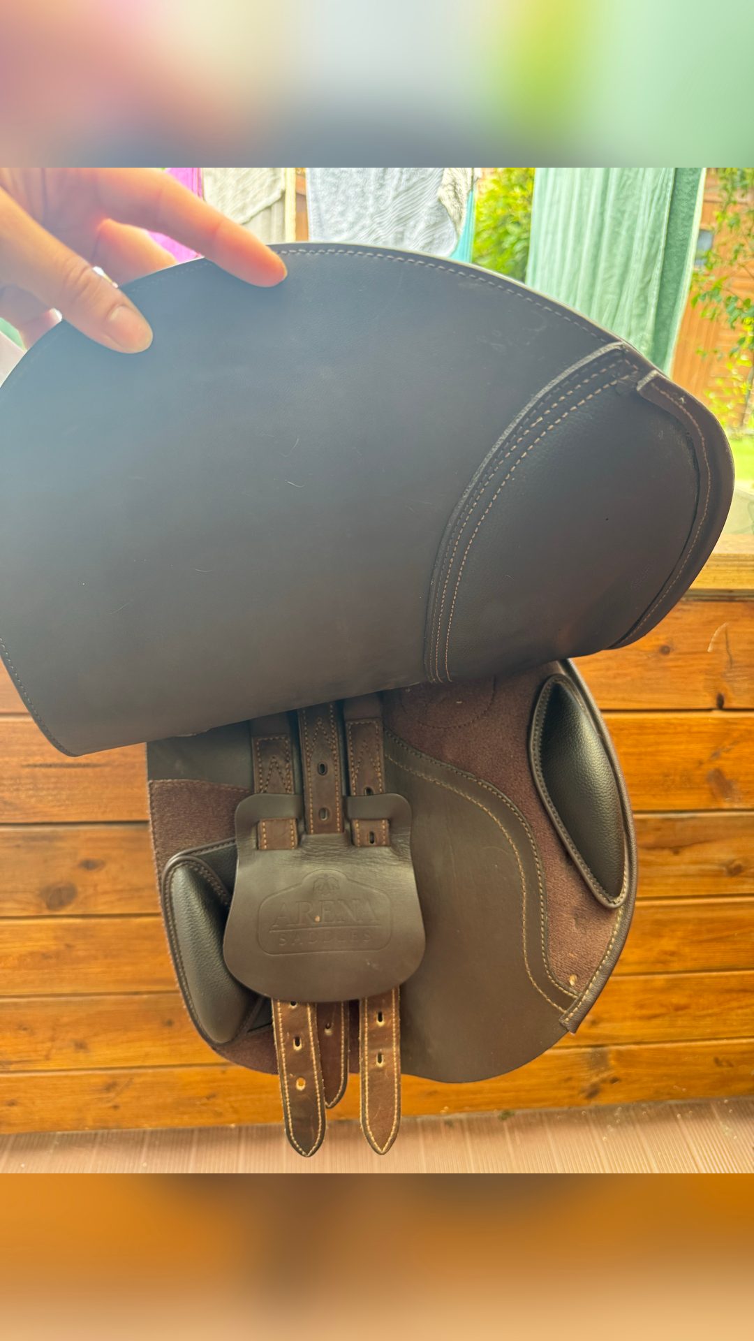 Selle d’obstacle Arena taille 17, média 4