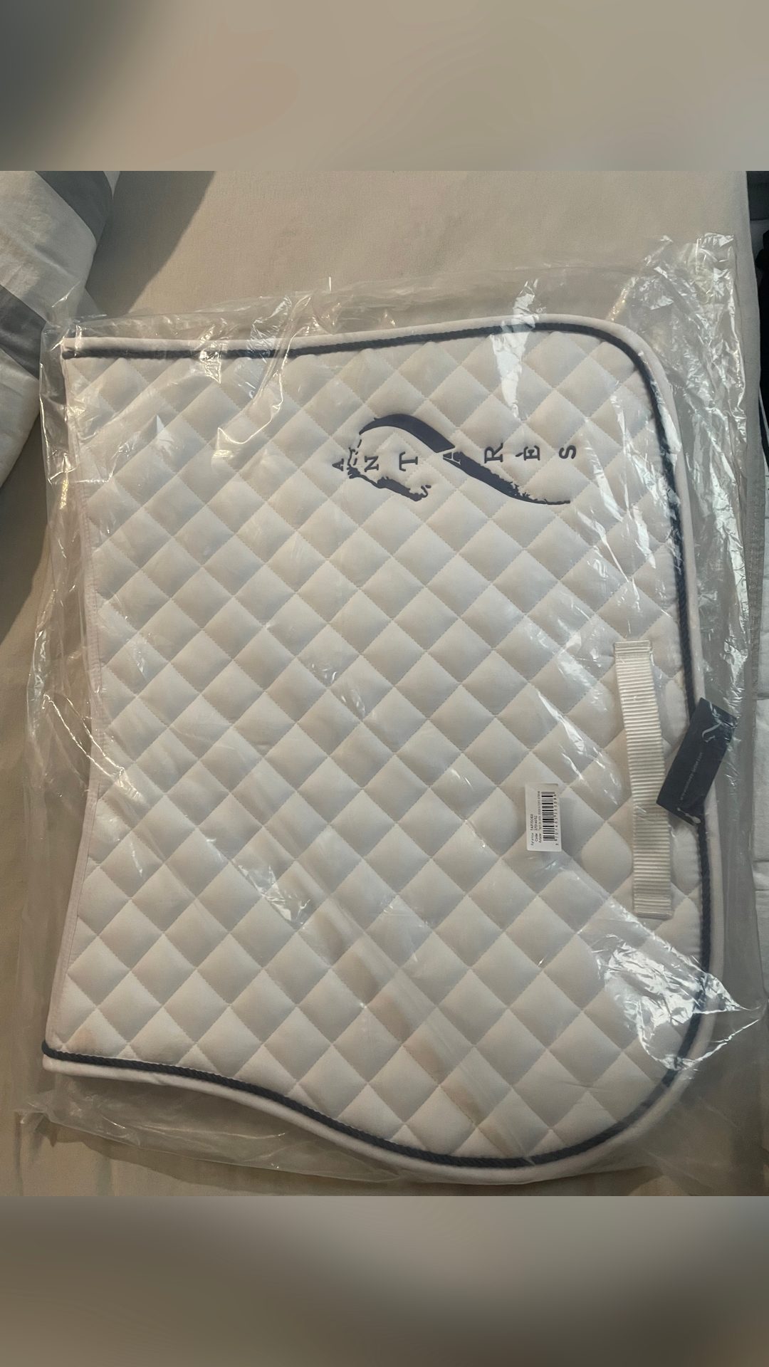 Tapis Antarès blanc, média 4