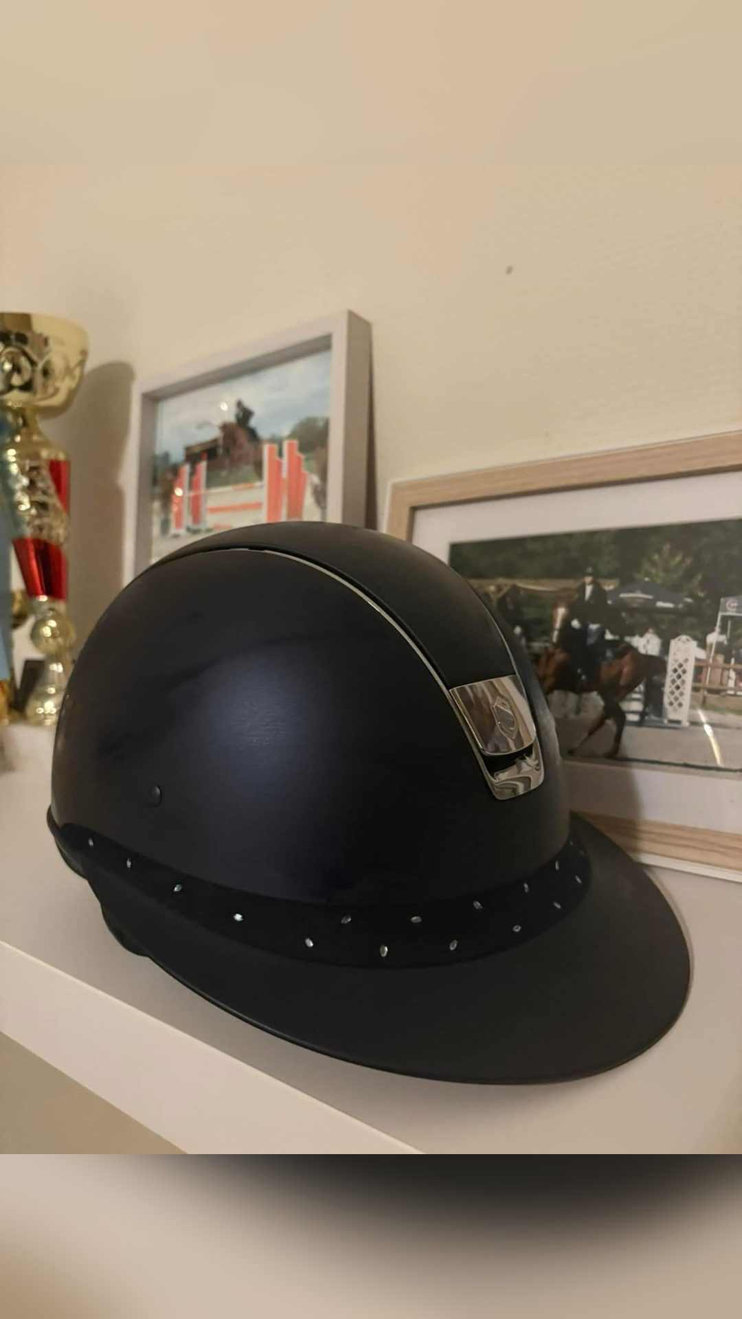 Bombe samshield bleu, média 3