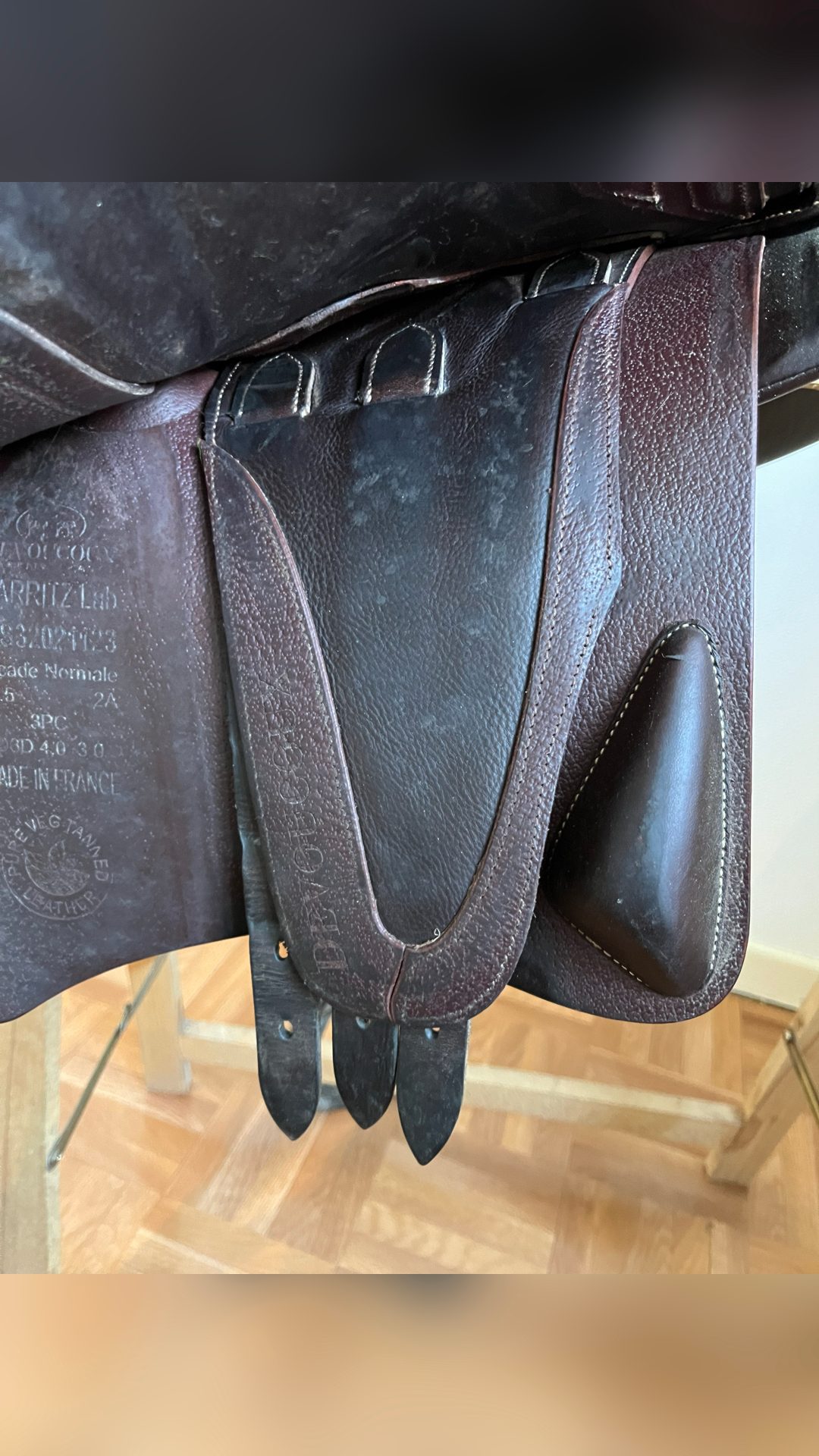 Selle Devoucoux Biarritz Lab 2018 17,5, média 6
