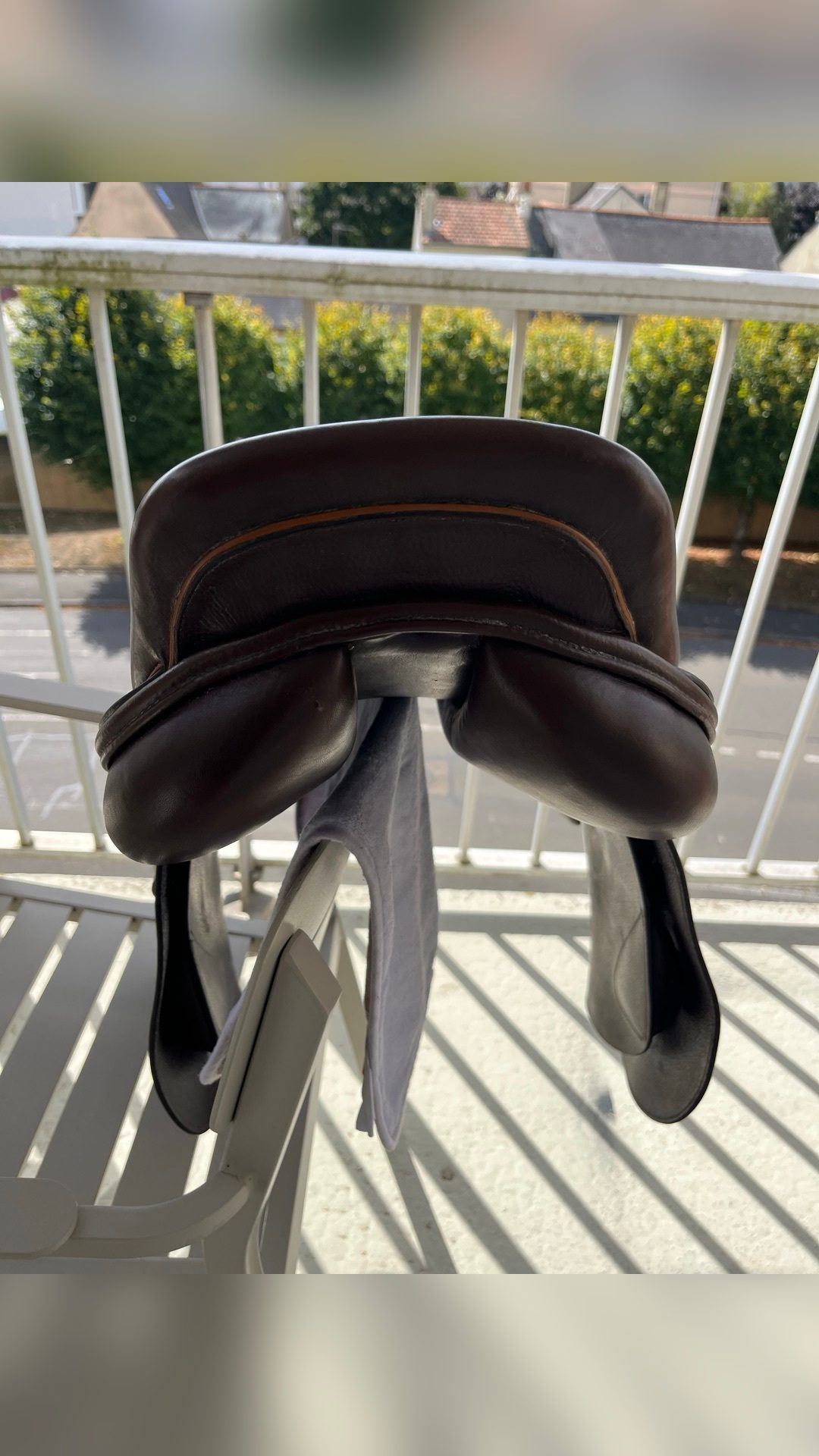 Selle cuir Eric Thomas modèle Fontainebleau, média 4