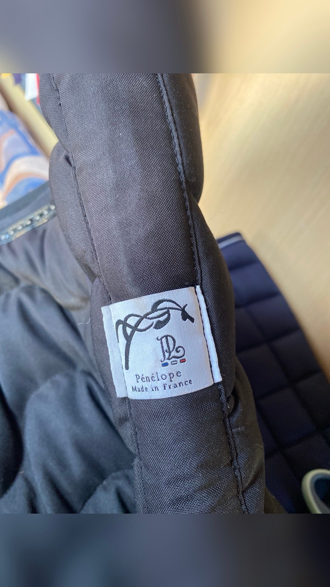 Veste Pénélope bleue marine, média 3