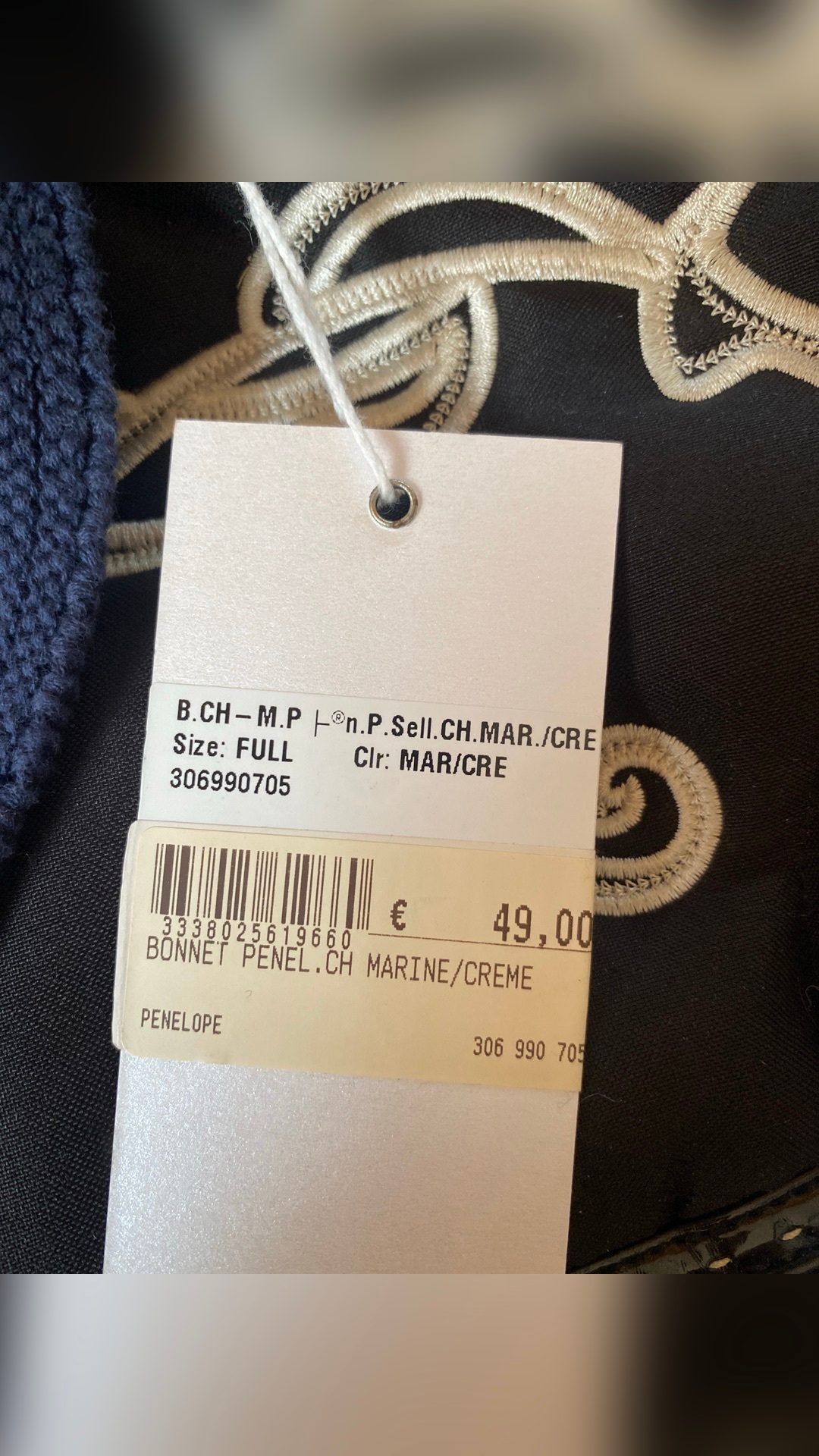 Veste Pénélope bleue marine, média 2