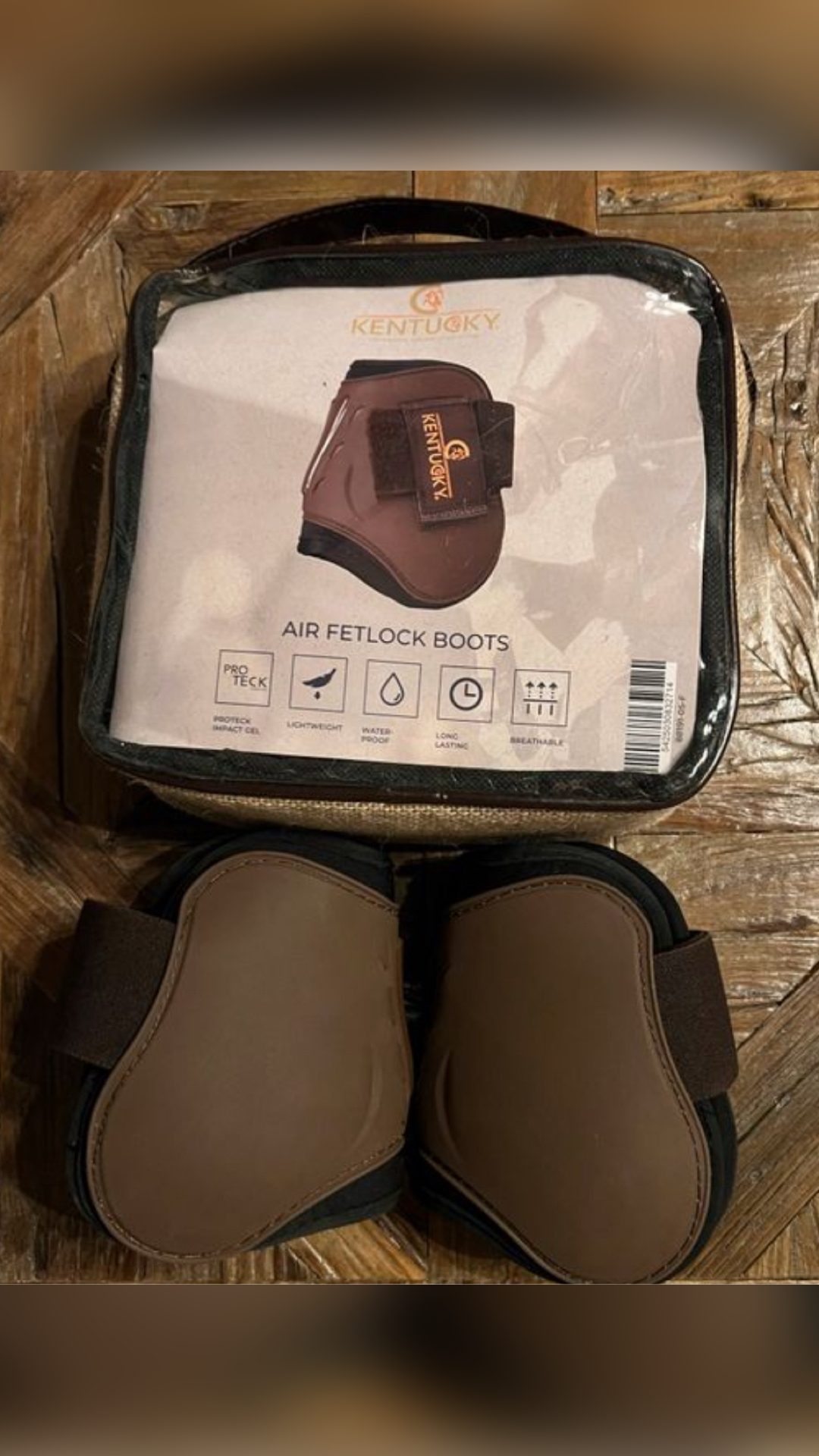 Protèges boulets Kentucky neufs, média 2