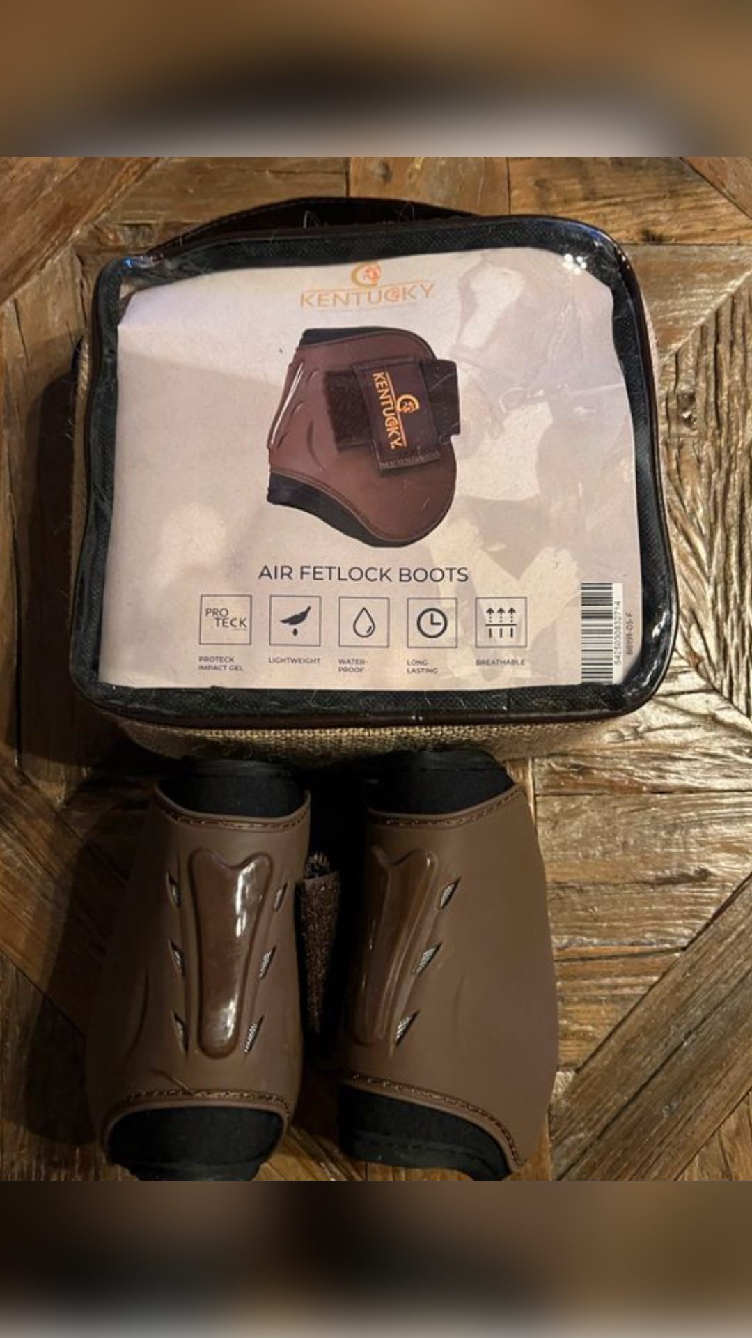 Protèges boulets Kentucky neufs, média 3