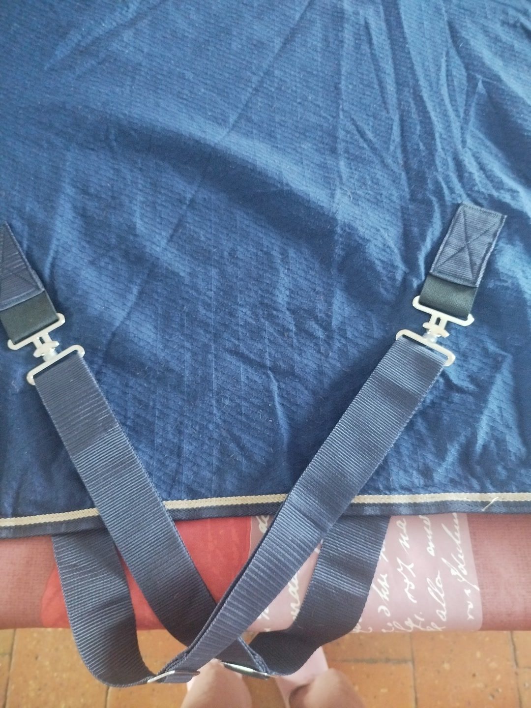 Chemise d'écurie Harry's Horse bleu taille 135 cm, média 4
