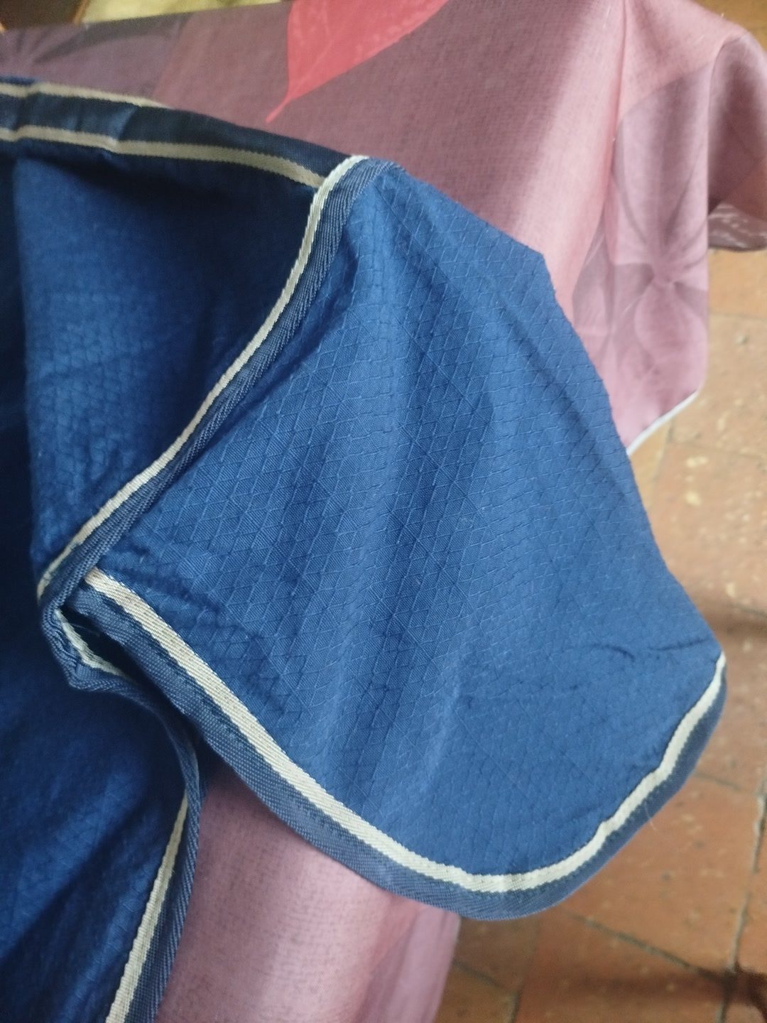Chemise d'écurie Harry's Horse bleu taille 135 cm, média 6
