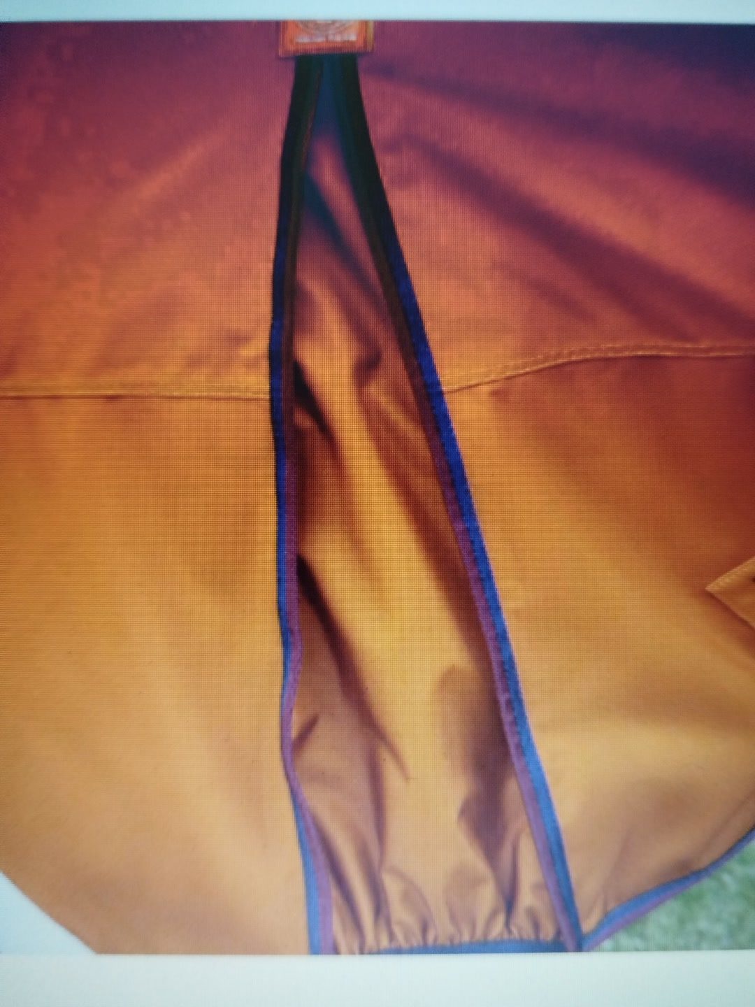 Couverture imperméable Buster Hardy 200g demi cou orange, média 4