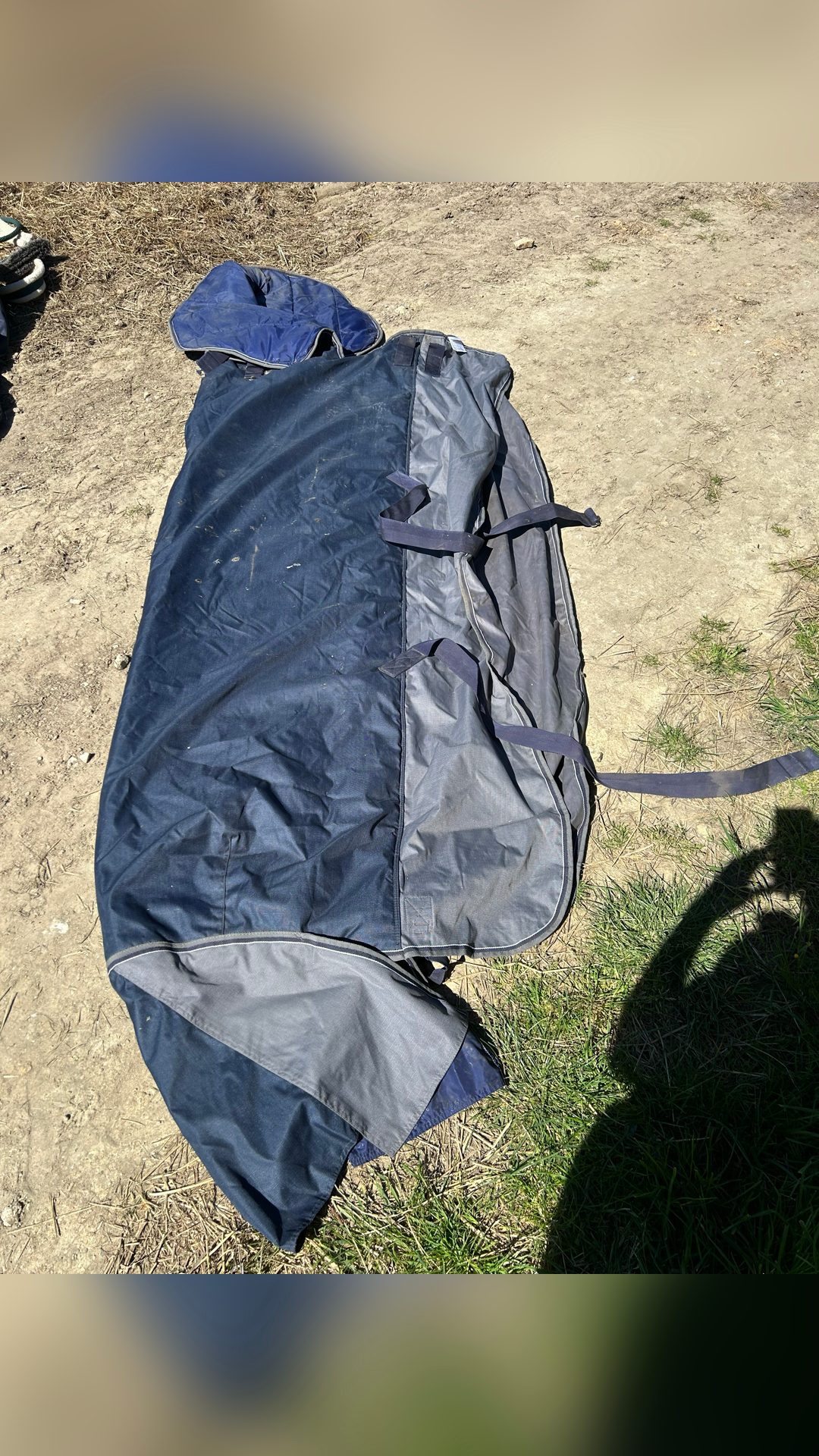 Couverture d’extérieur Equithème 400g, média 2
