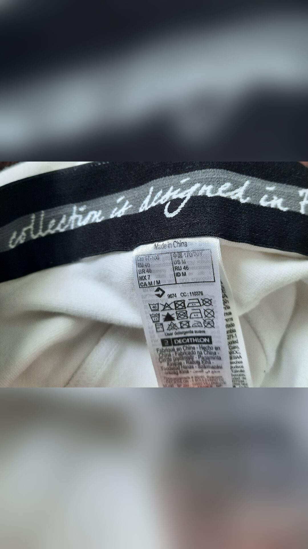 Pantalon de concours taille M, média 3