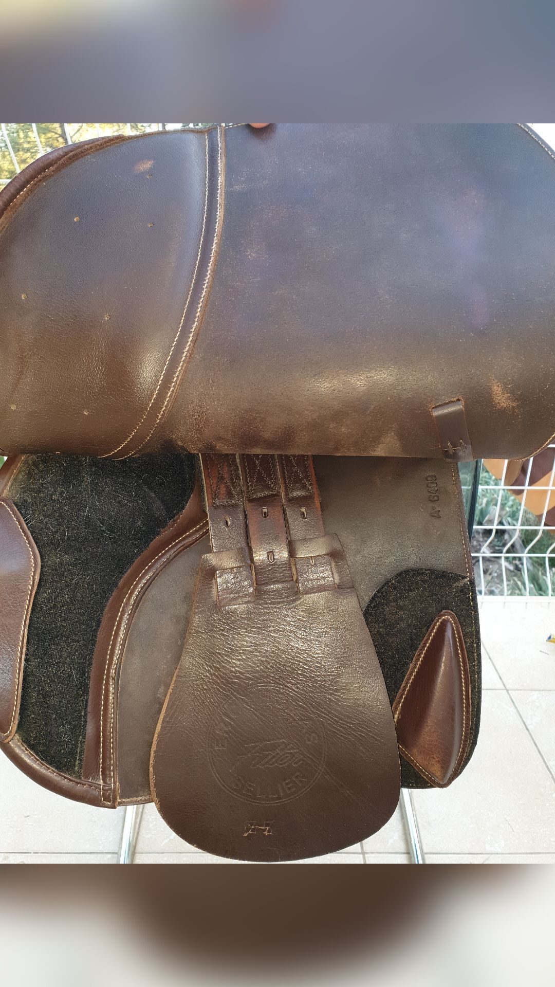 Selle Eric Thomas fitter 17,5, média 3
