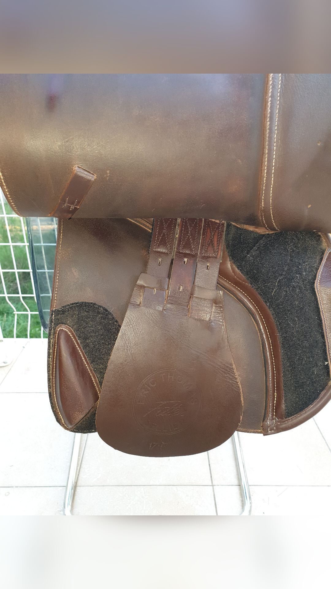 Selle Eric Thomas fitter 17,5, média 5