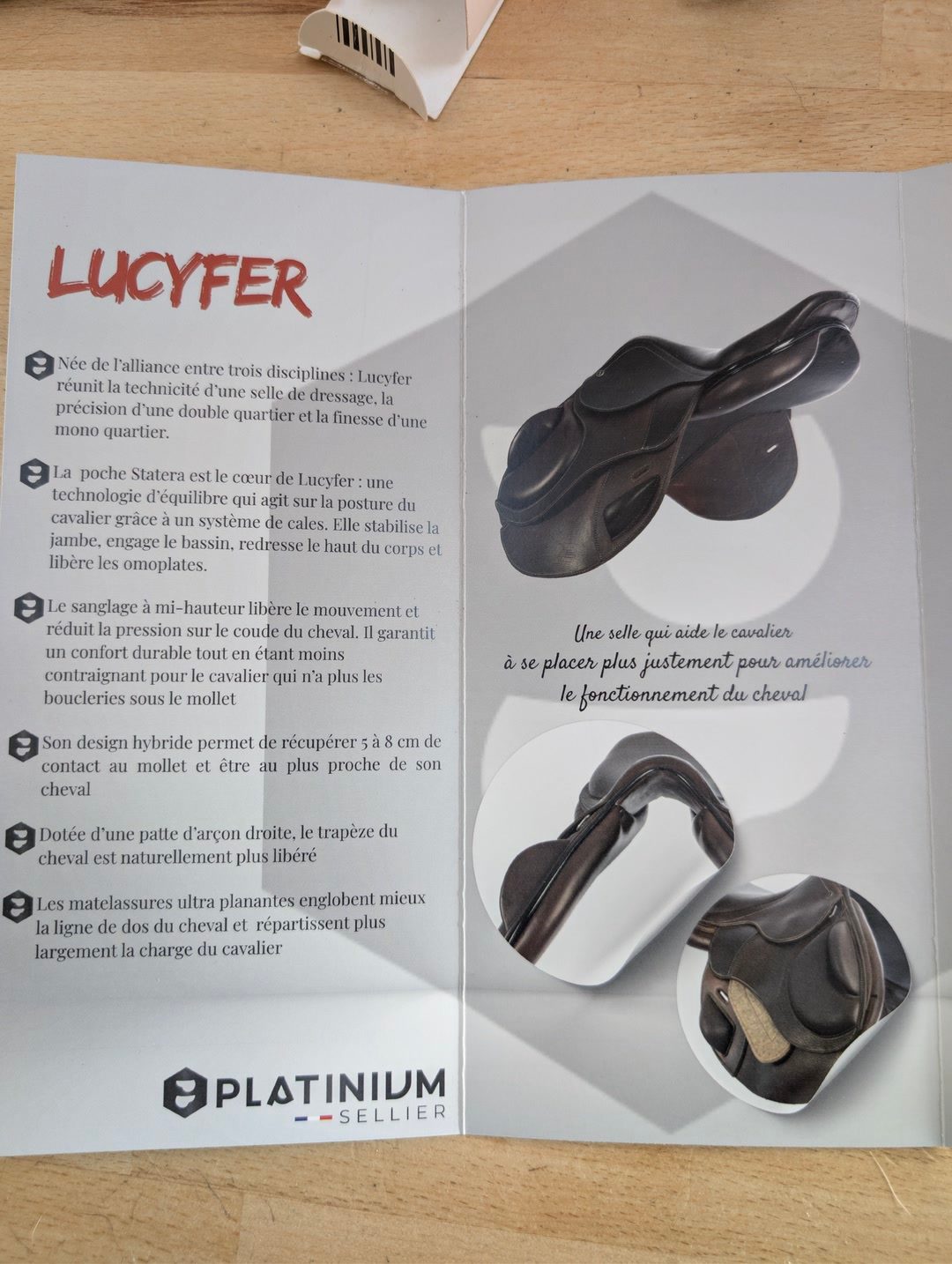 Selle Lucyfer Platinium, média 5