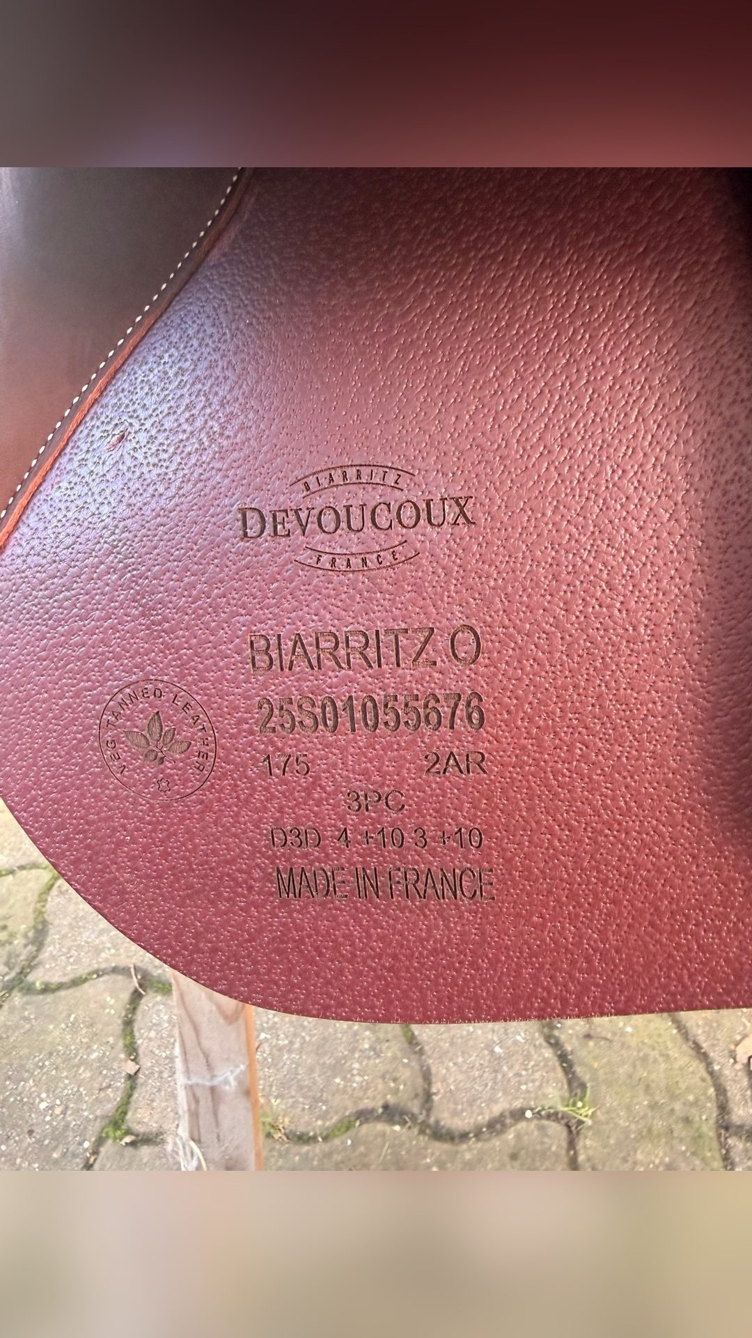 Selle Biarritz O Devoucoux, média 5