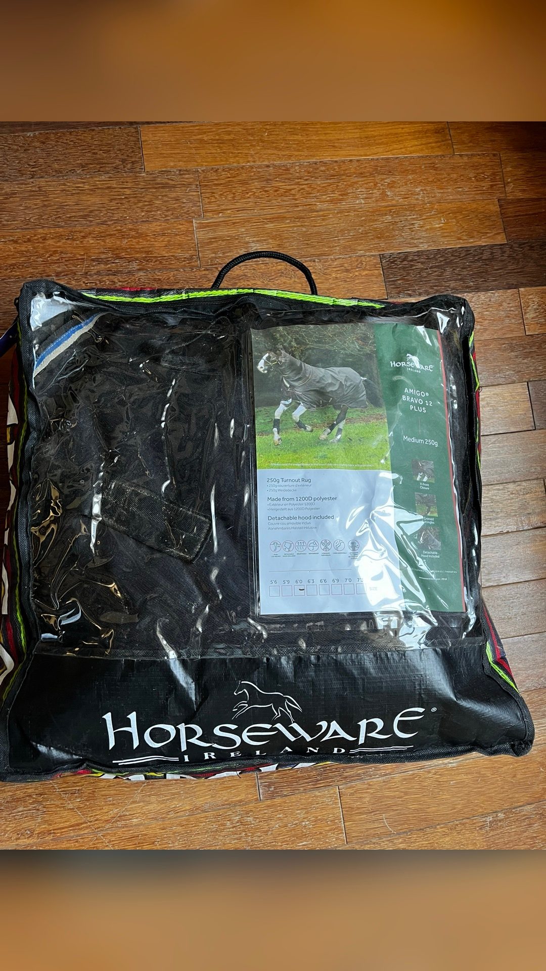 Couverture extérieure 400g Horseware Rambo Optimo, média 2