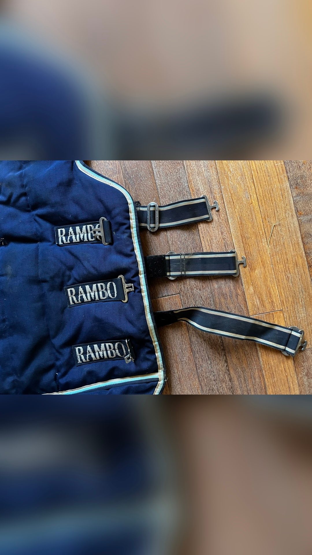 Couverture extérieure 400g Horseware Rambo Optimo, média 4